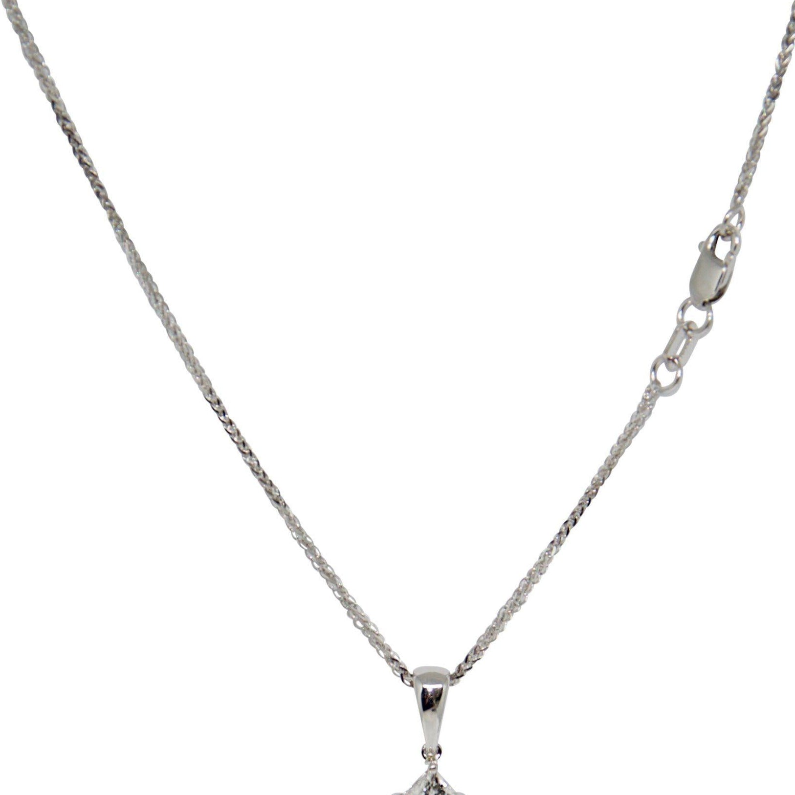 Diamond Solitaire Pendant Necklace