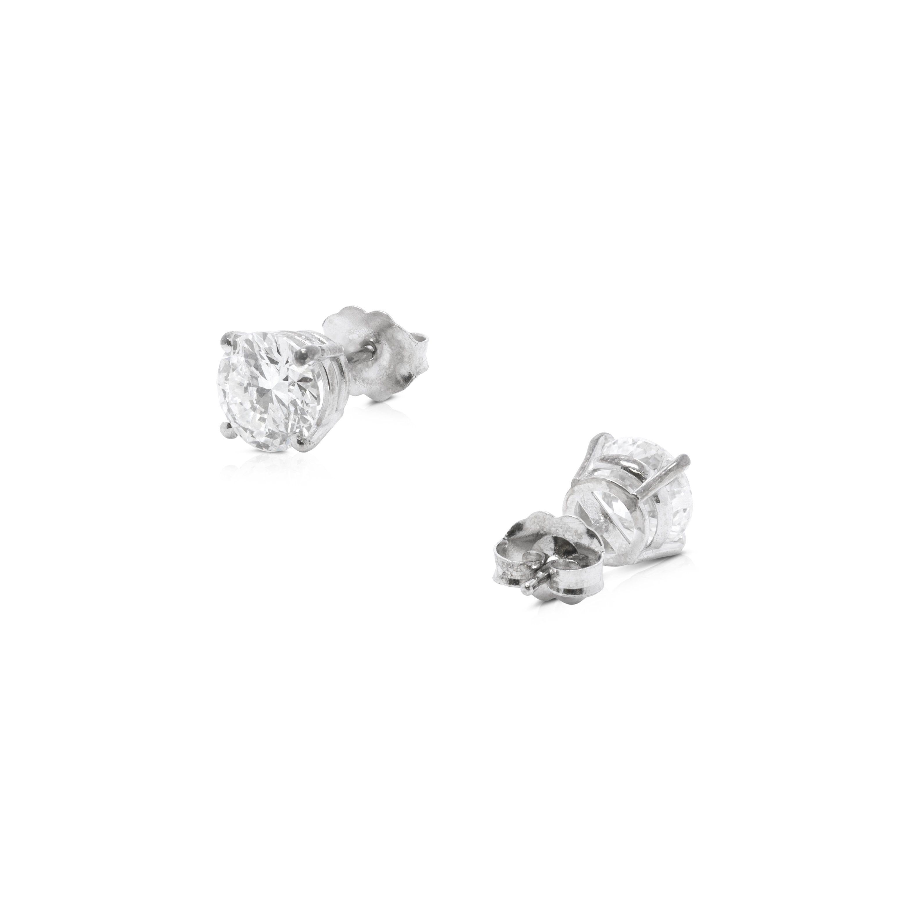 Diamond Stud Earrings