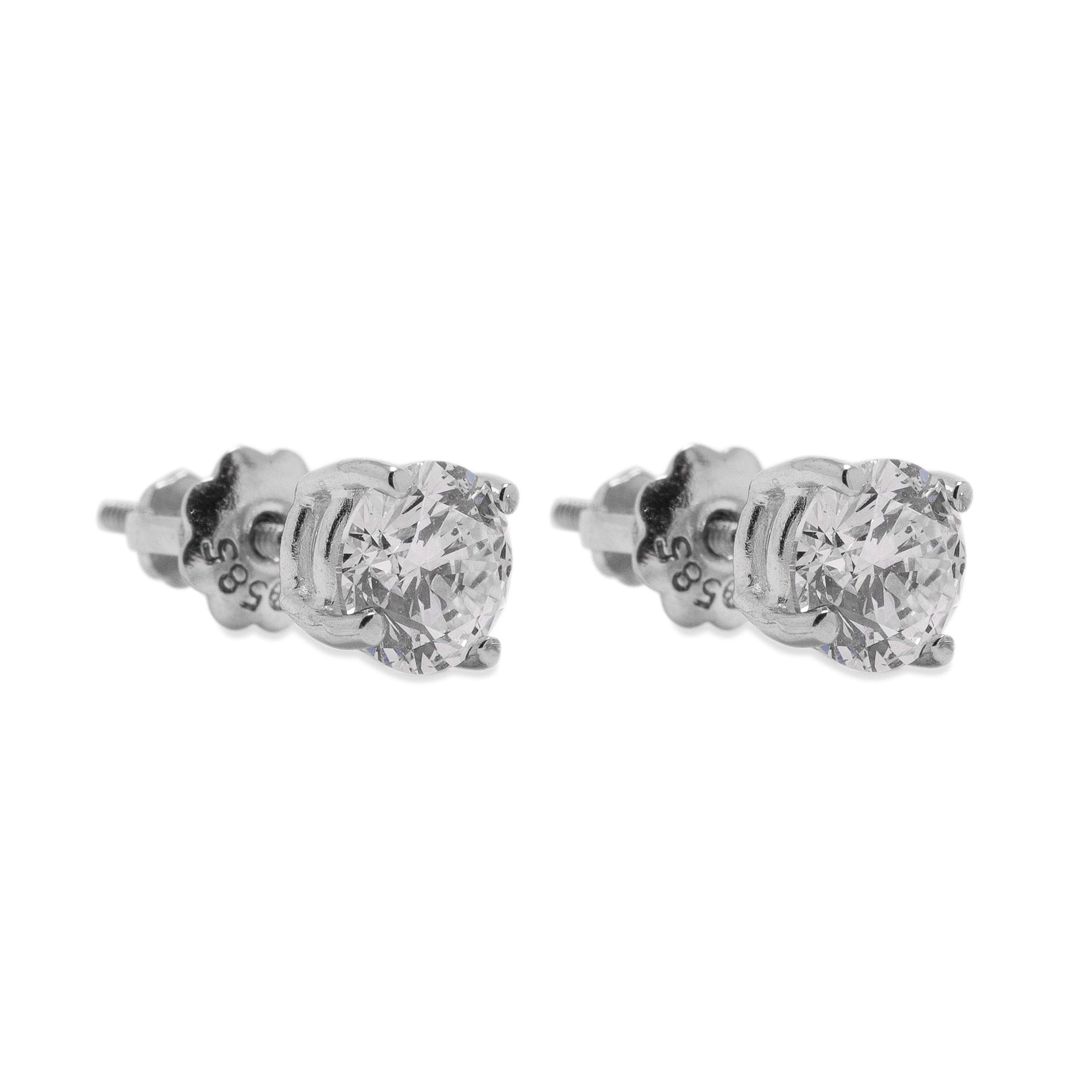 Diamond Stud Earrings