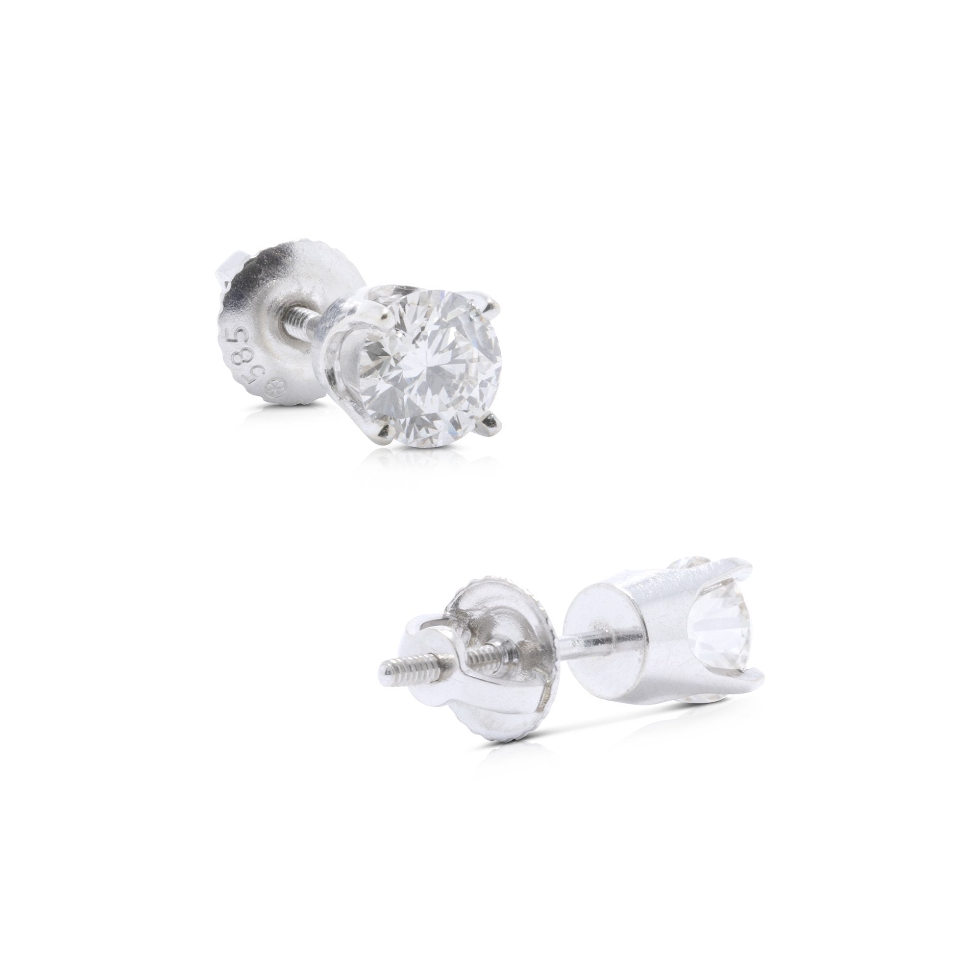 Diamond Stud Earrings