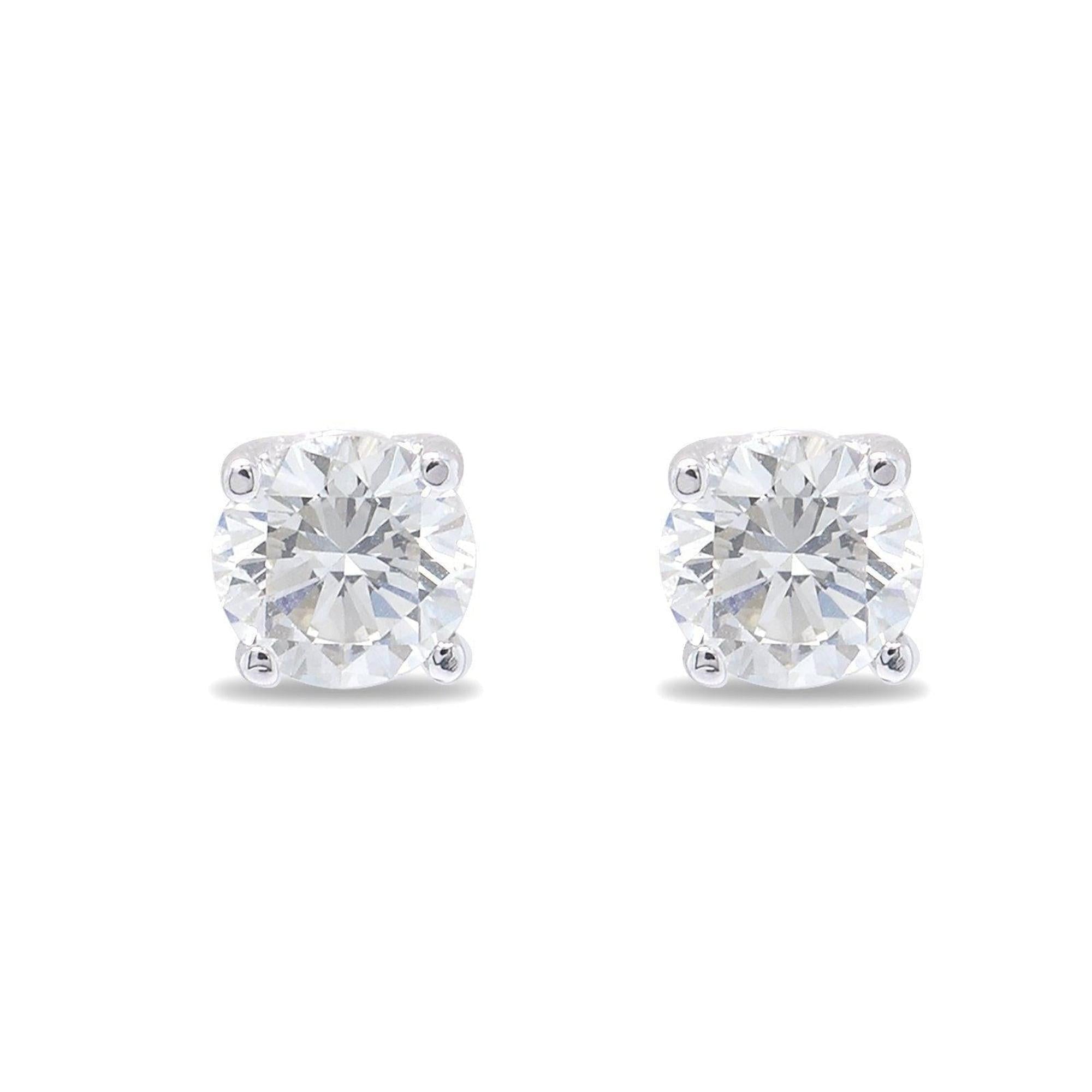 Diamond Stud Earrings