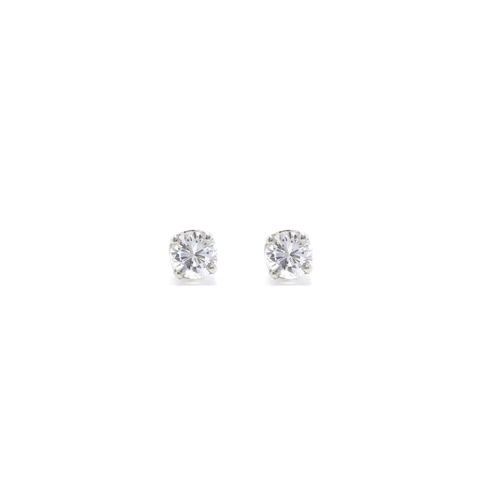 Diamond Stud Earrings