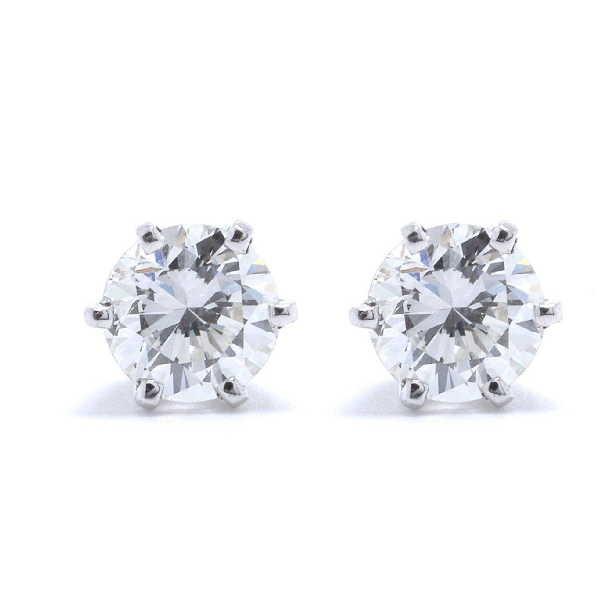 Diamond Stud Earrings