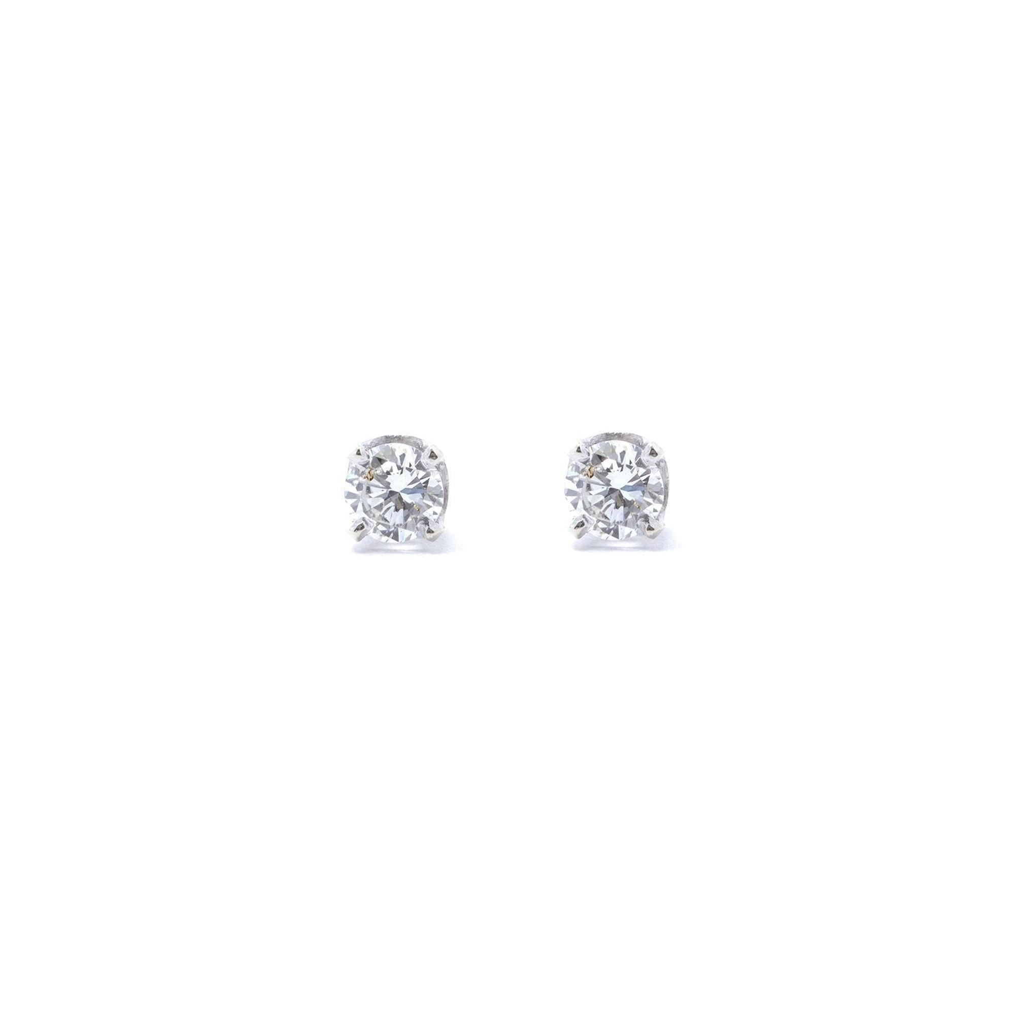 Diamond Stud Earrings
