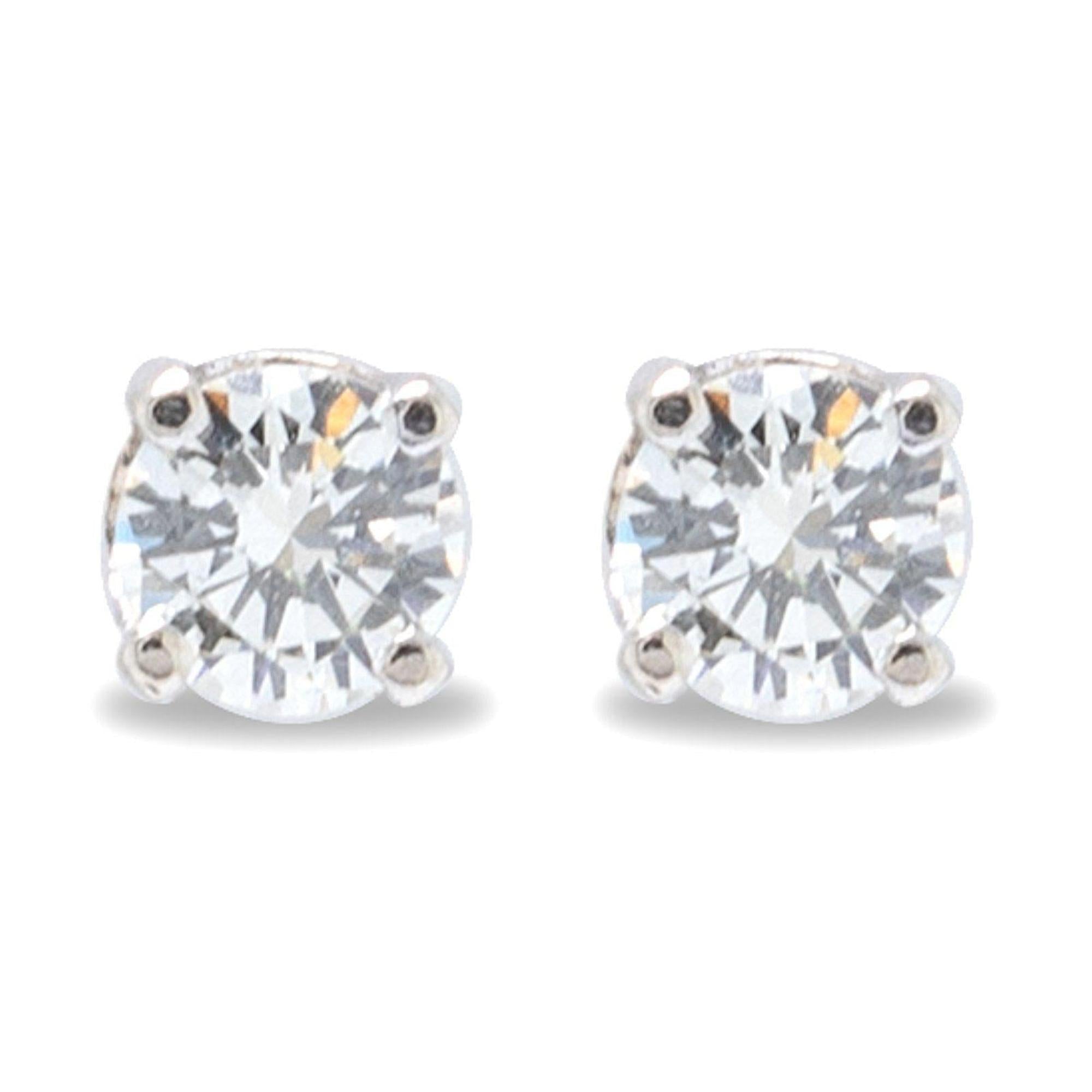 Diamond Stud Earrings