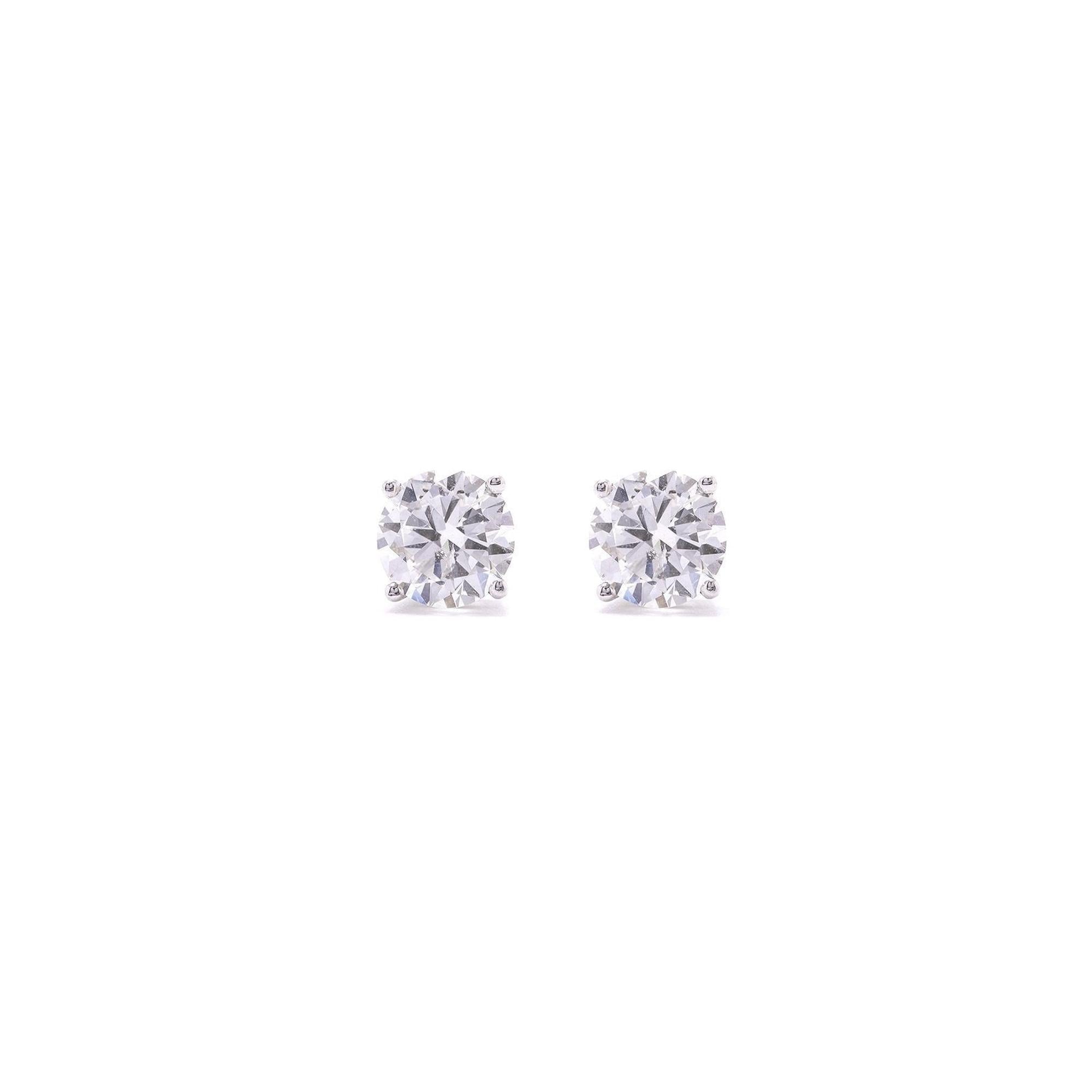 Diamond Stud Earrings