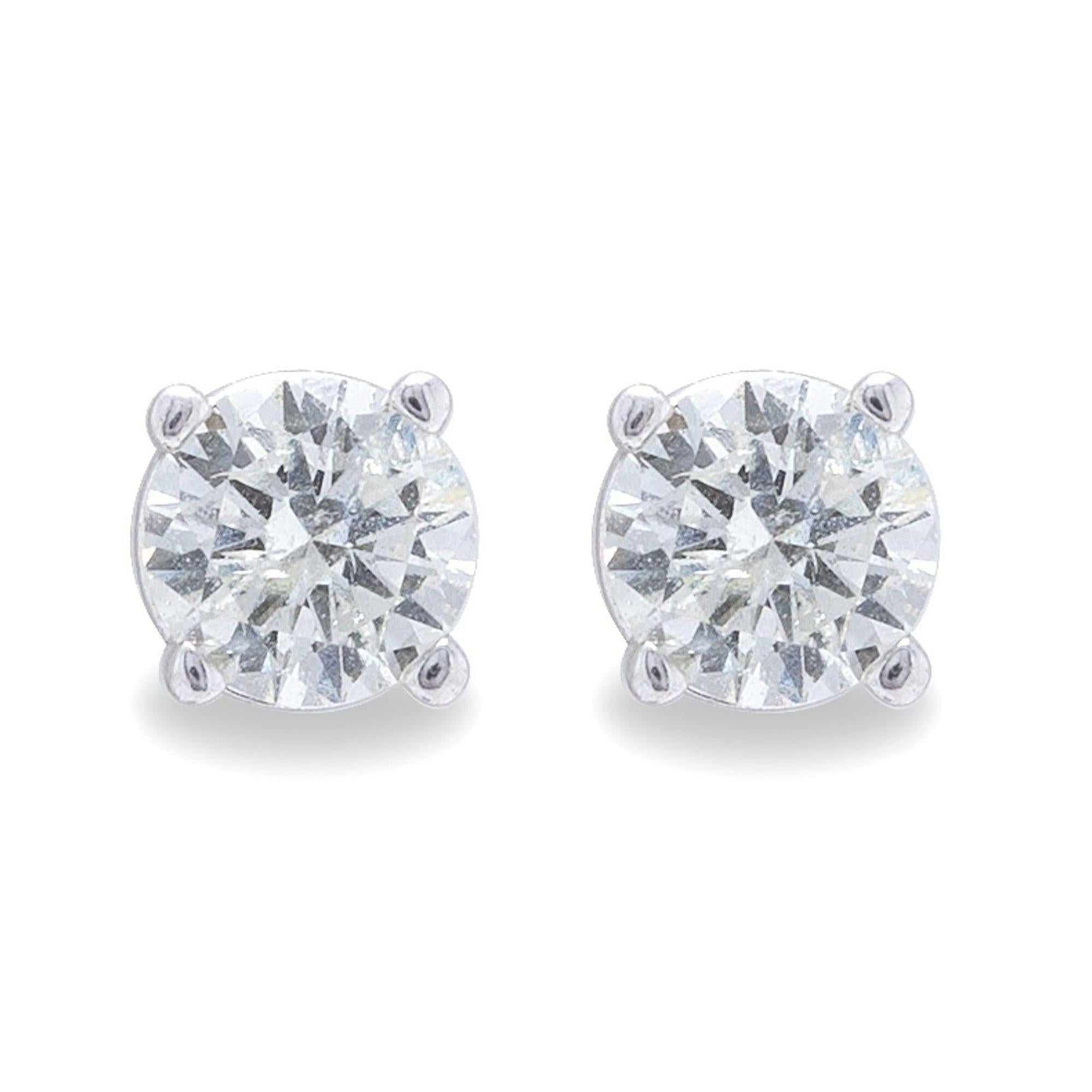 Diamond Stud Earrings