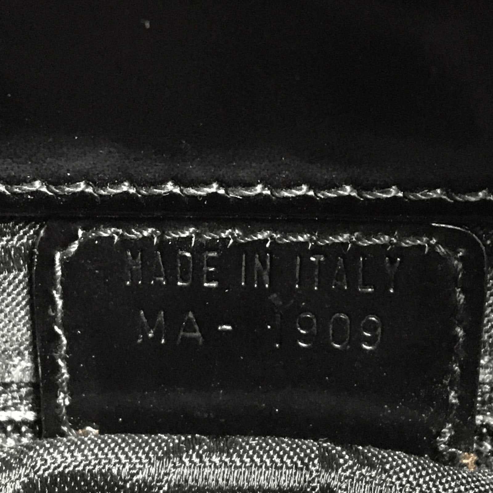 Dior Black Chrome Beaded Malice Tote