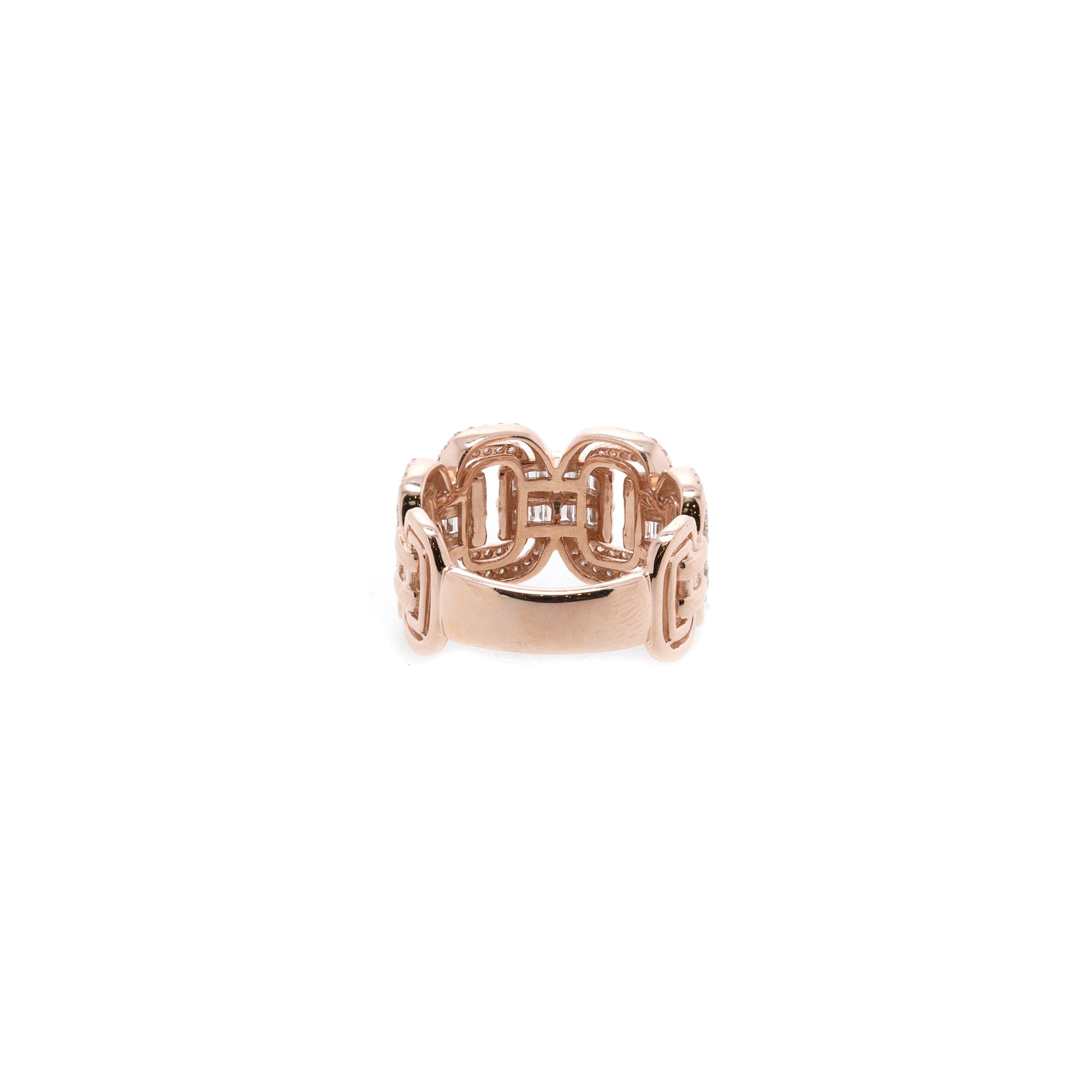 EFFY 14k Rose Gold Duo Diamond Statement Ring