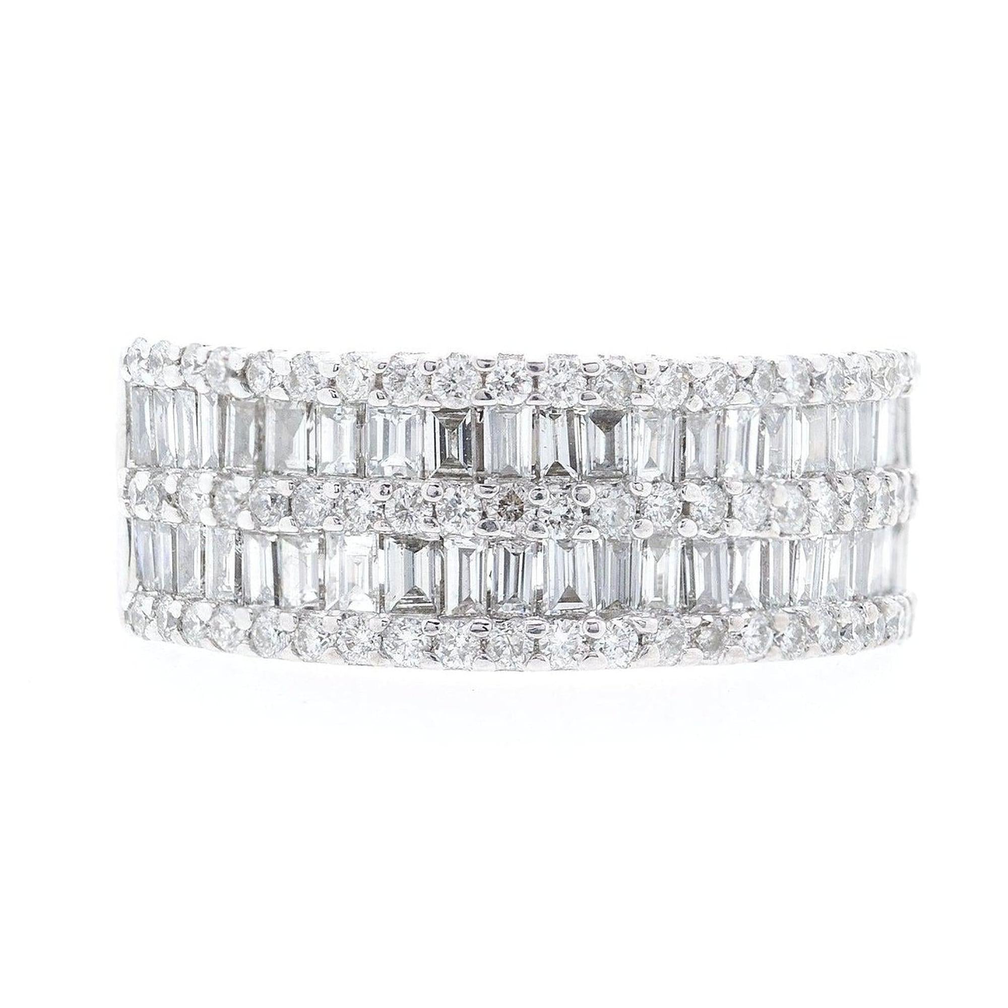 EFFY Five-Row Diamond Band Ring