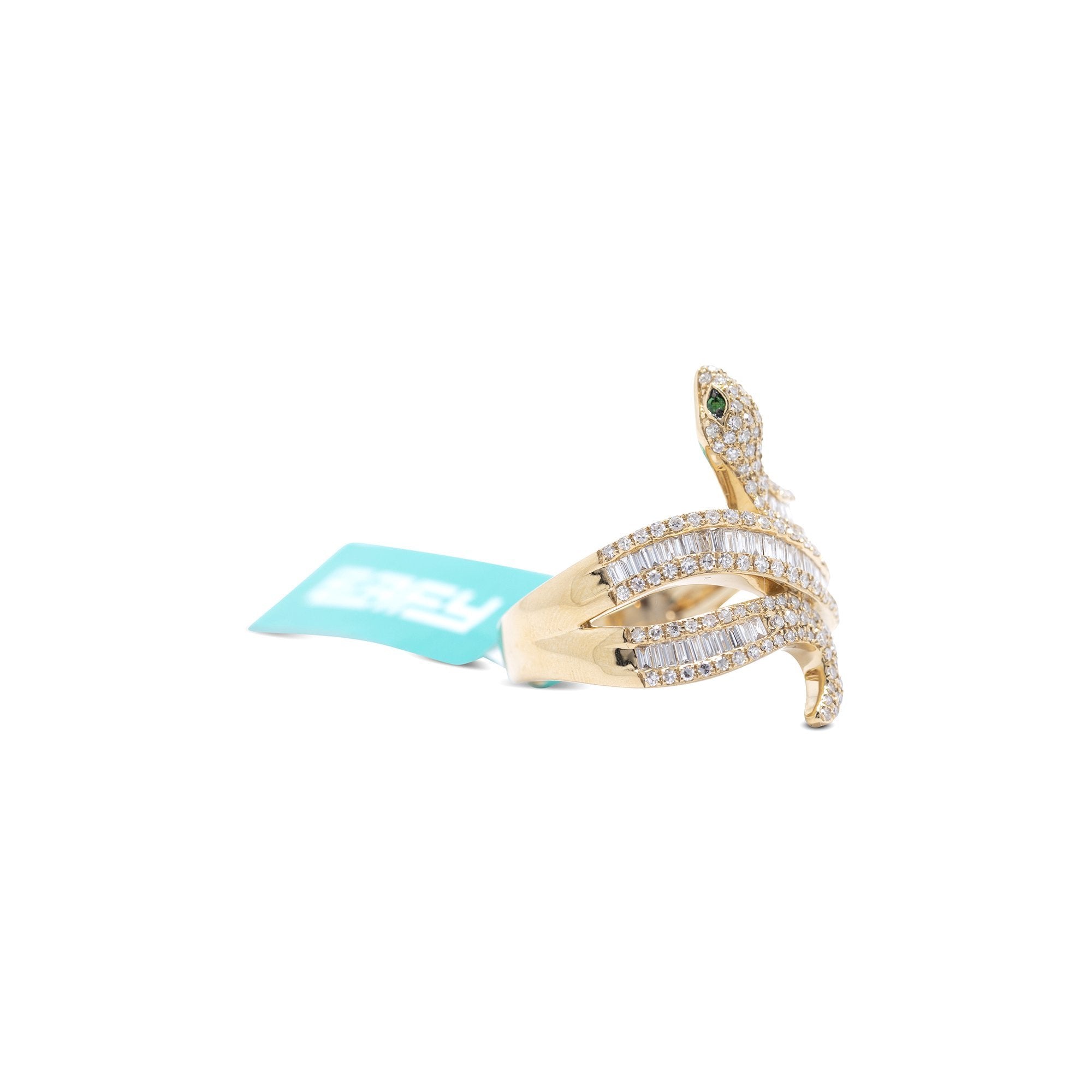 EFFY Safari Snake Diamond Ring w/ Box