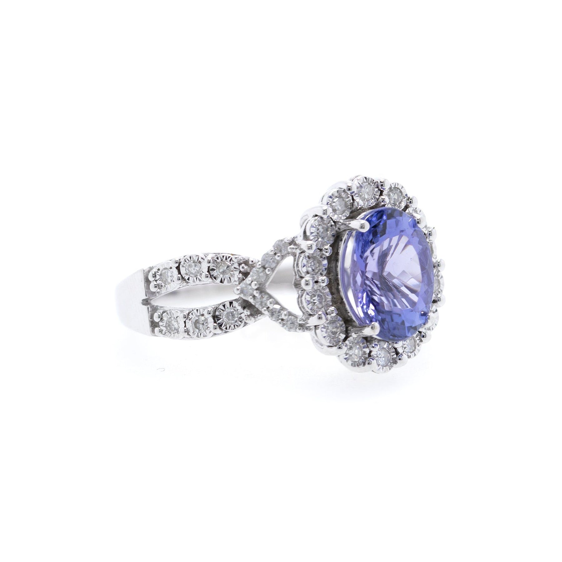 EFFY Tanzanite & Diamond Cocktail Ring