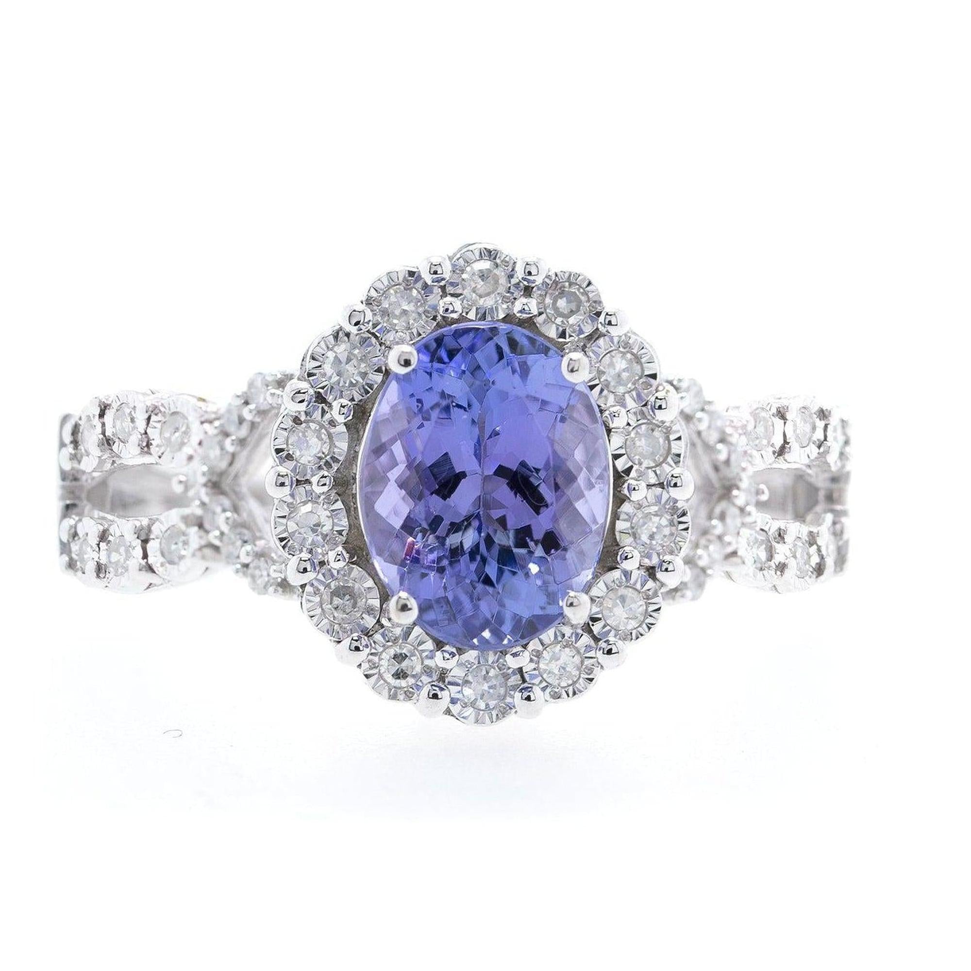 EFFY Tanzanite & Diamond Cocktail Ring