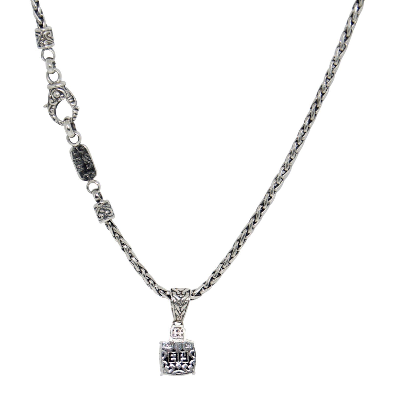 Effy Black Onyx and Diamond Pendant Necklace