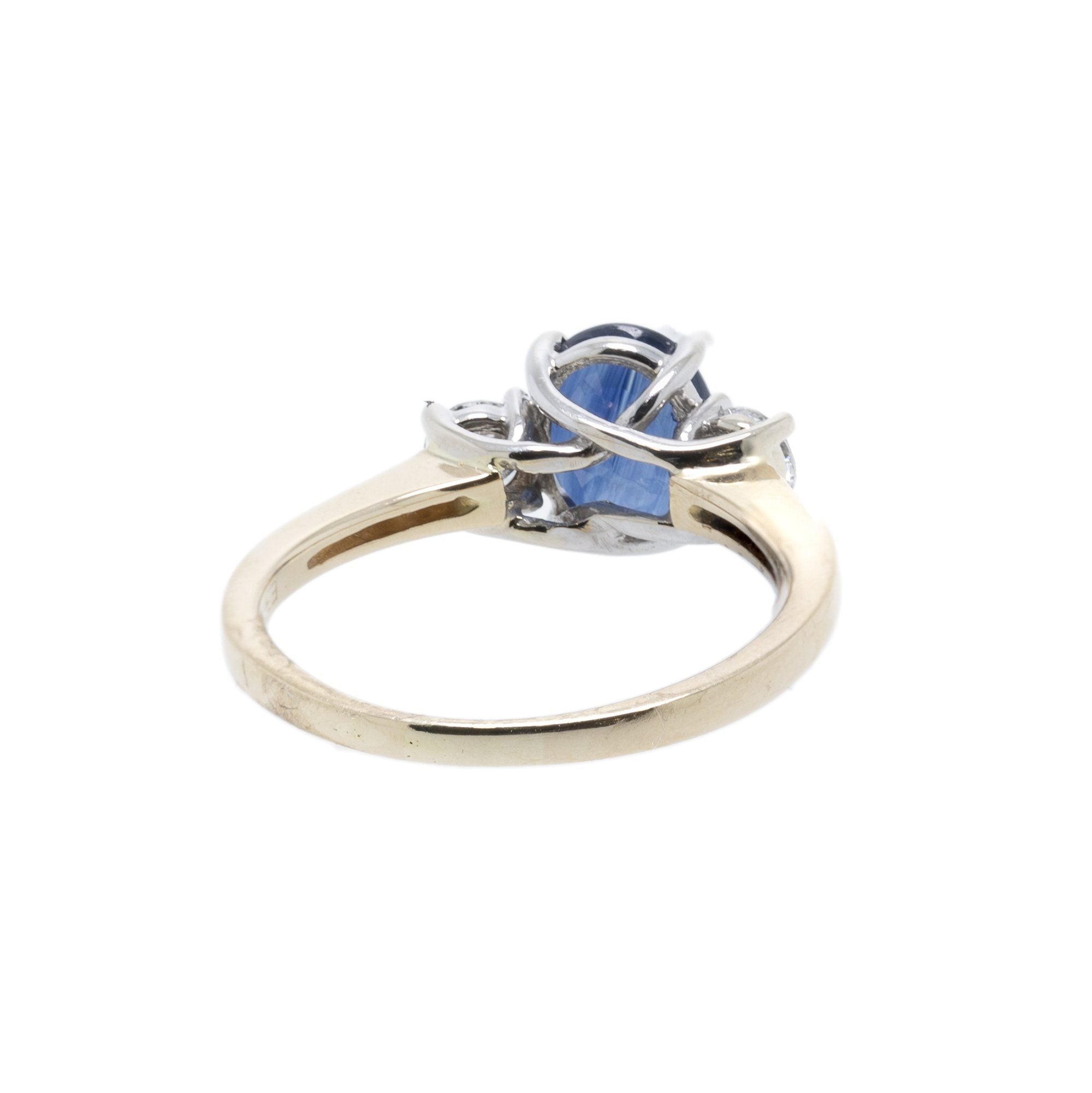Effy Blue Sapphire and Diamond Cocktail Ring
