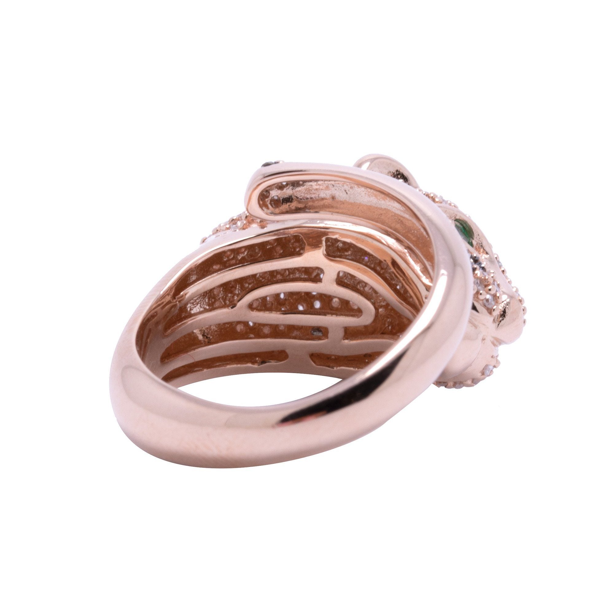 Effy Rose Gold and Diamond Panther Ring