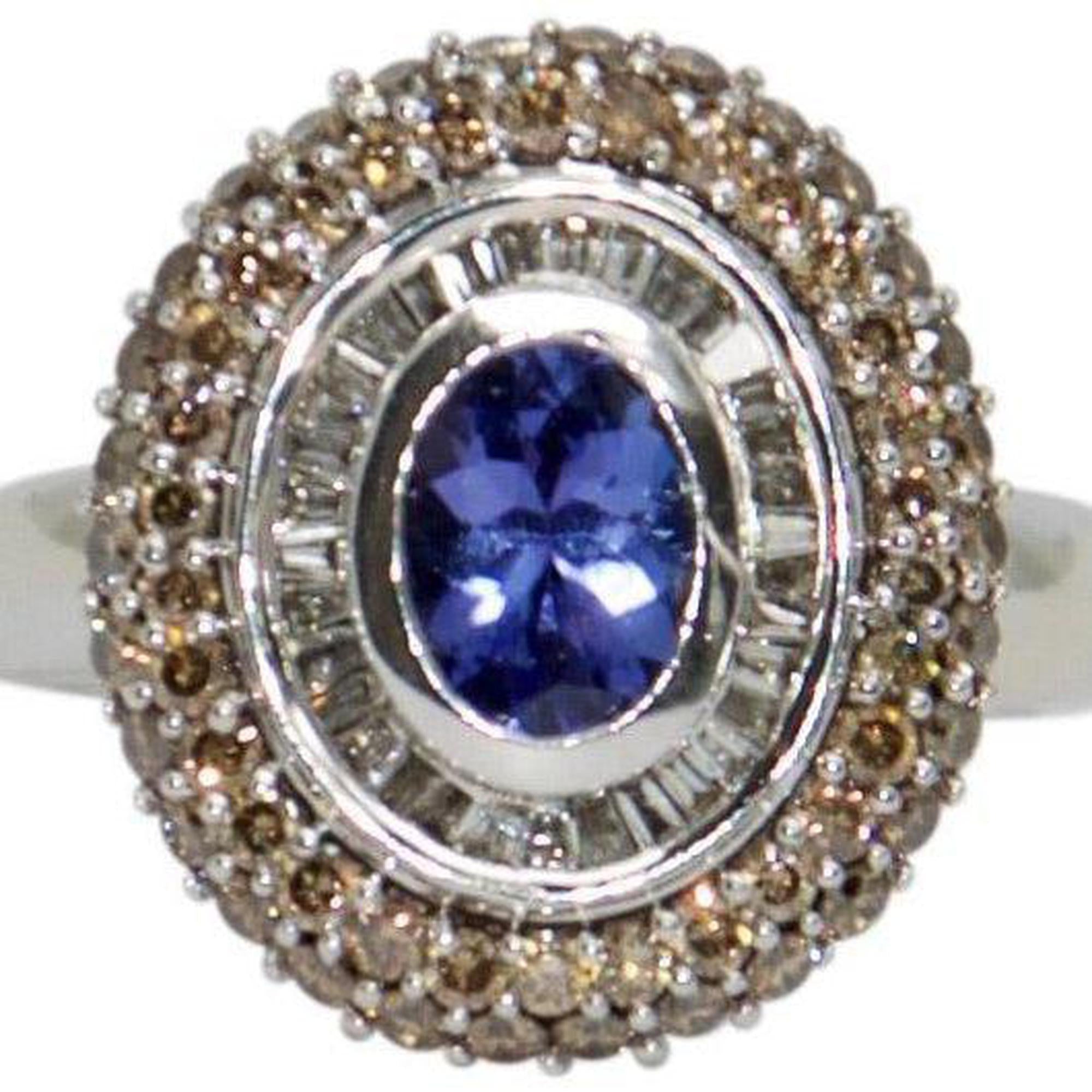 Effy Tanzanite and Diamond Ring