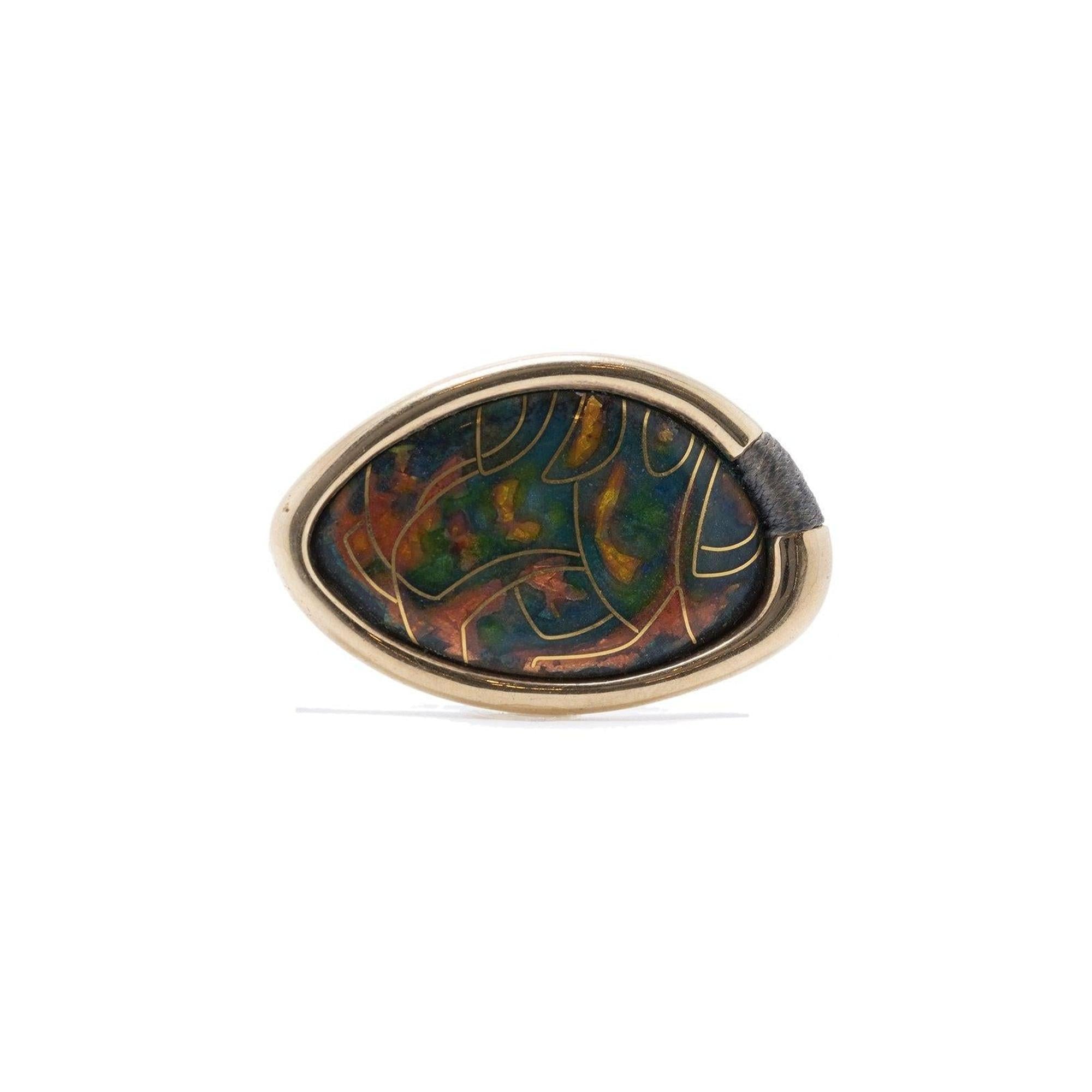 Faye Rooke Clisonne Brooch