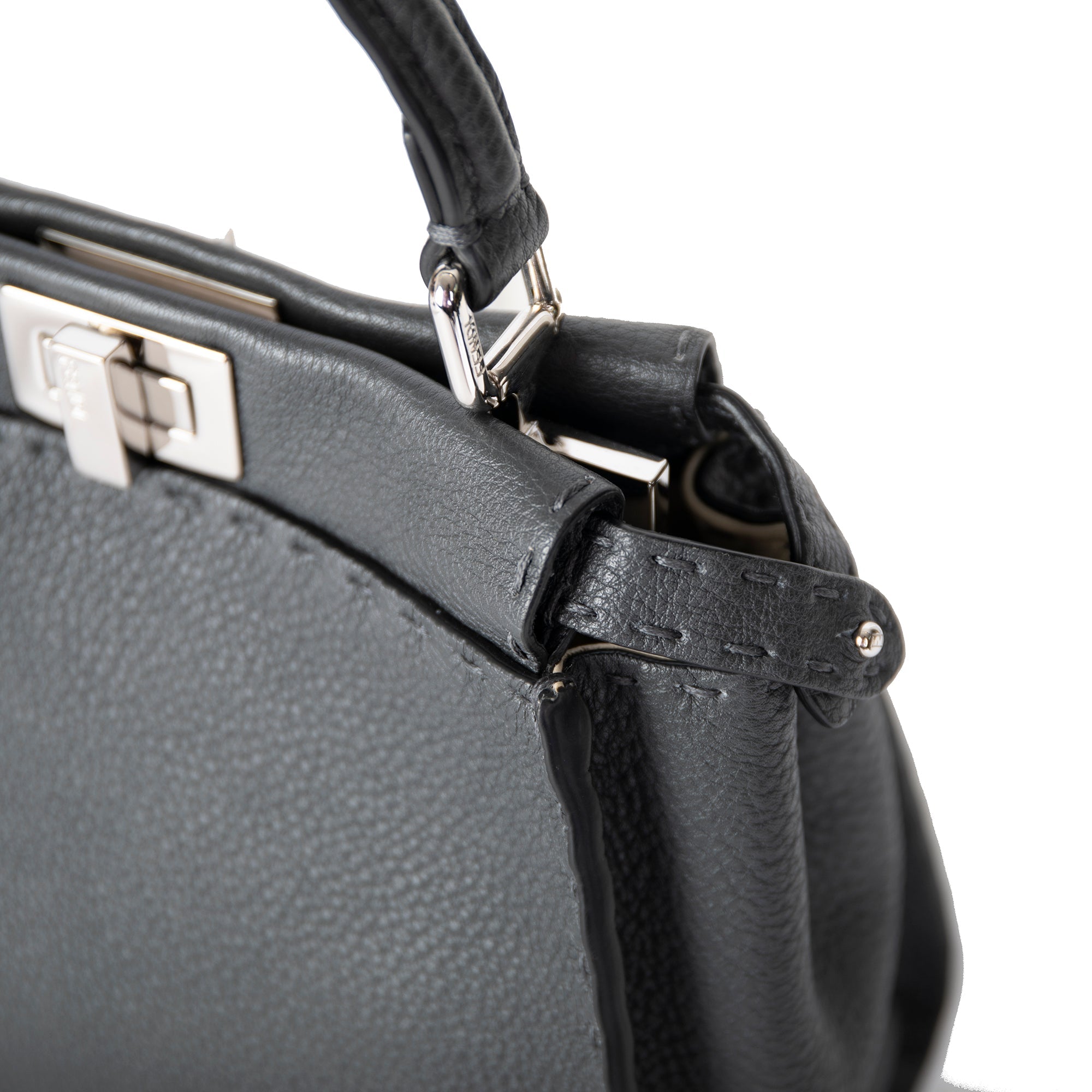 Fendi 2021 Mini Selleria Peekaboo Bag