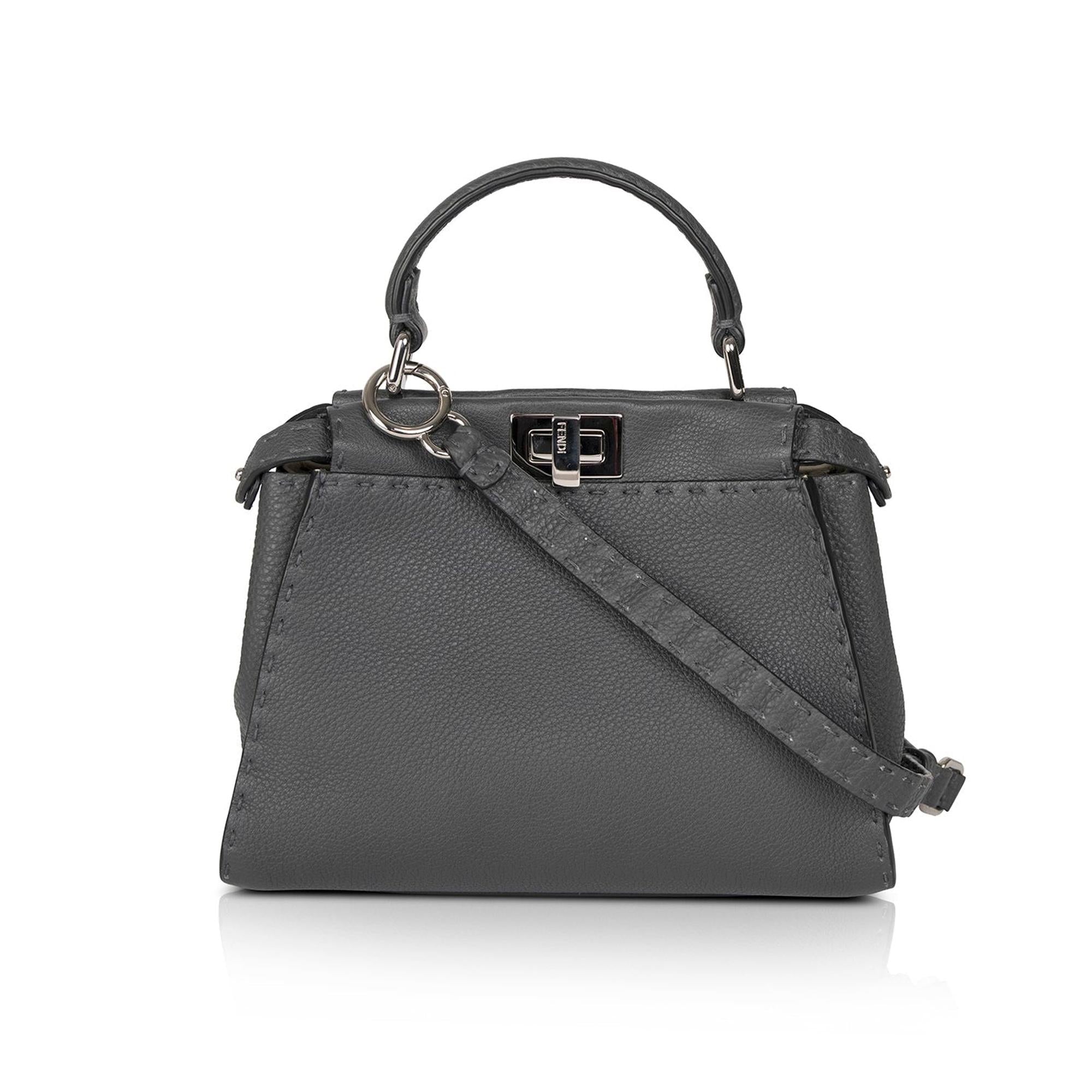 Fendi 2021 Mini Selleria Peekaboo Bag