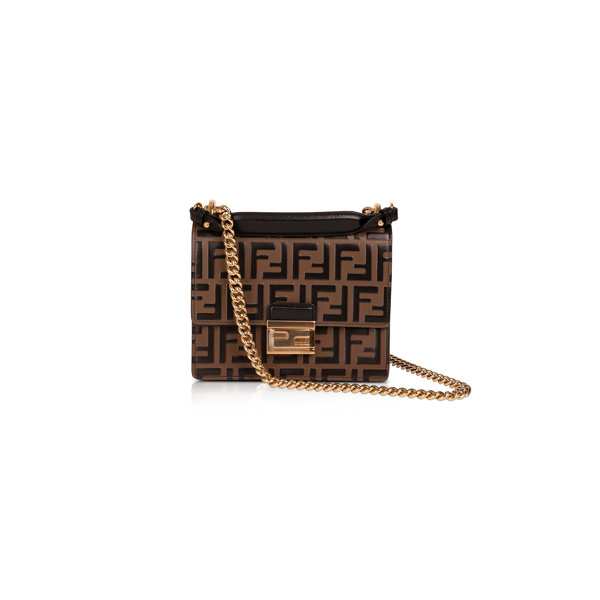 Fendi 2021 Small Kan U Shoulder Bag w/ Box & Receipts