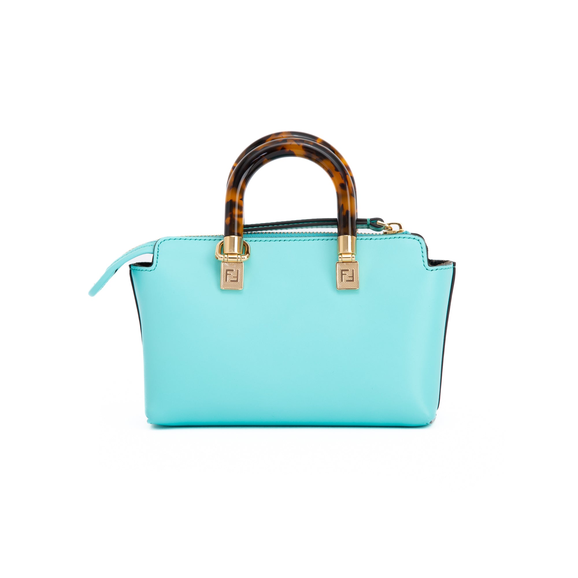 Fendi 2023 Mini By the Way Boston Bag w/ Strap, Box & Receipt