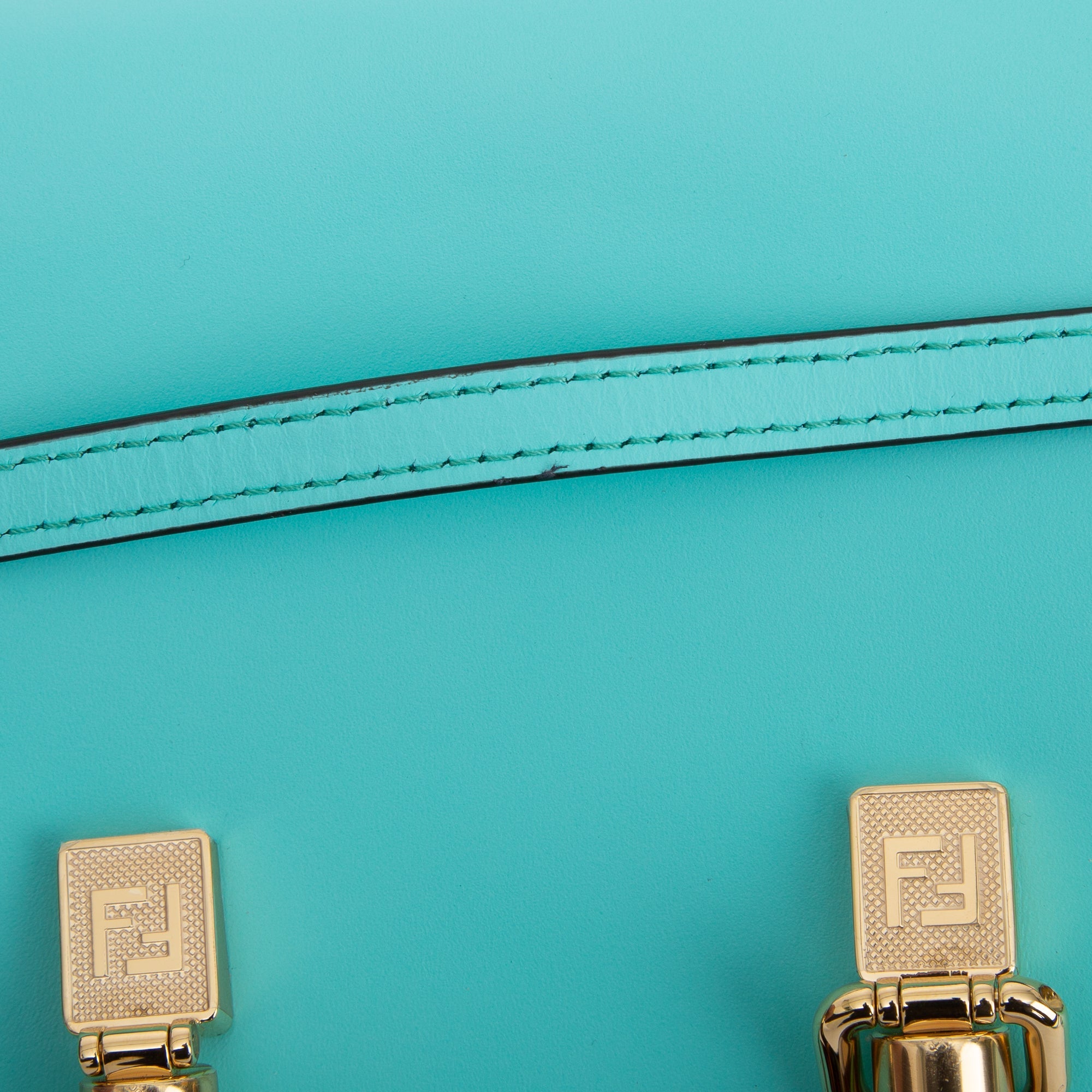 Fendi 2023 Mini By the Way Boston Bag w/ Strap, Box & Receipt