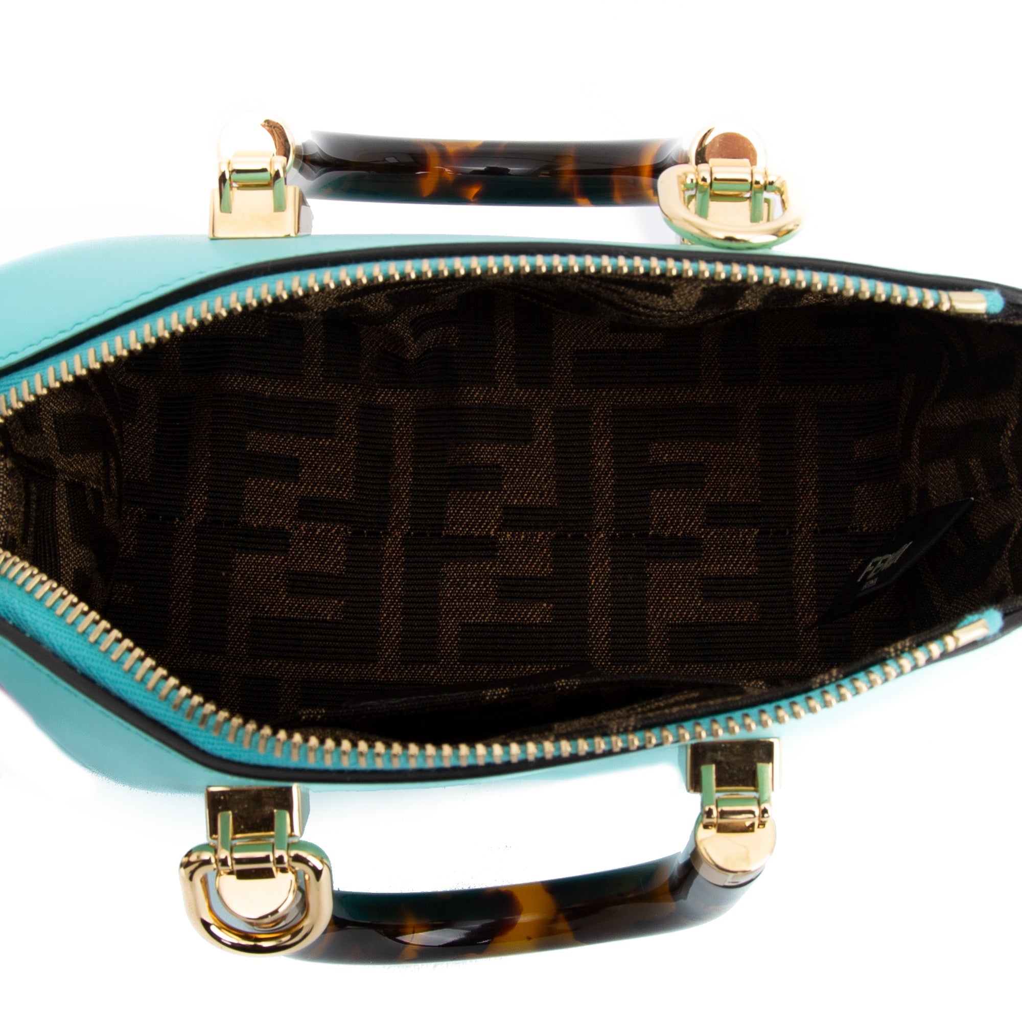 Fendi 2023 Mini By the Way Boston Bag w/ Strap, Box & Receipt