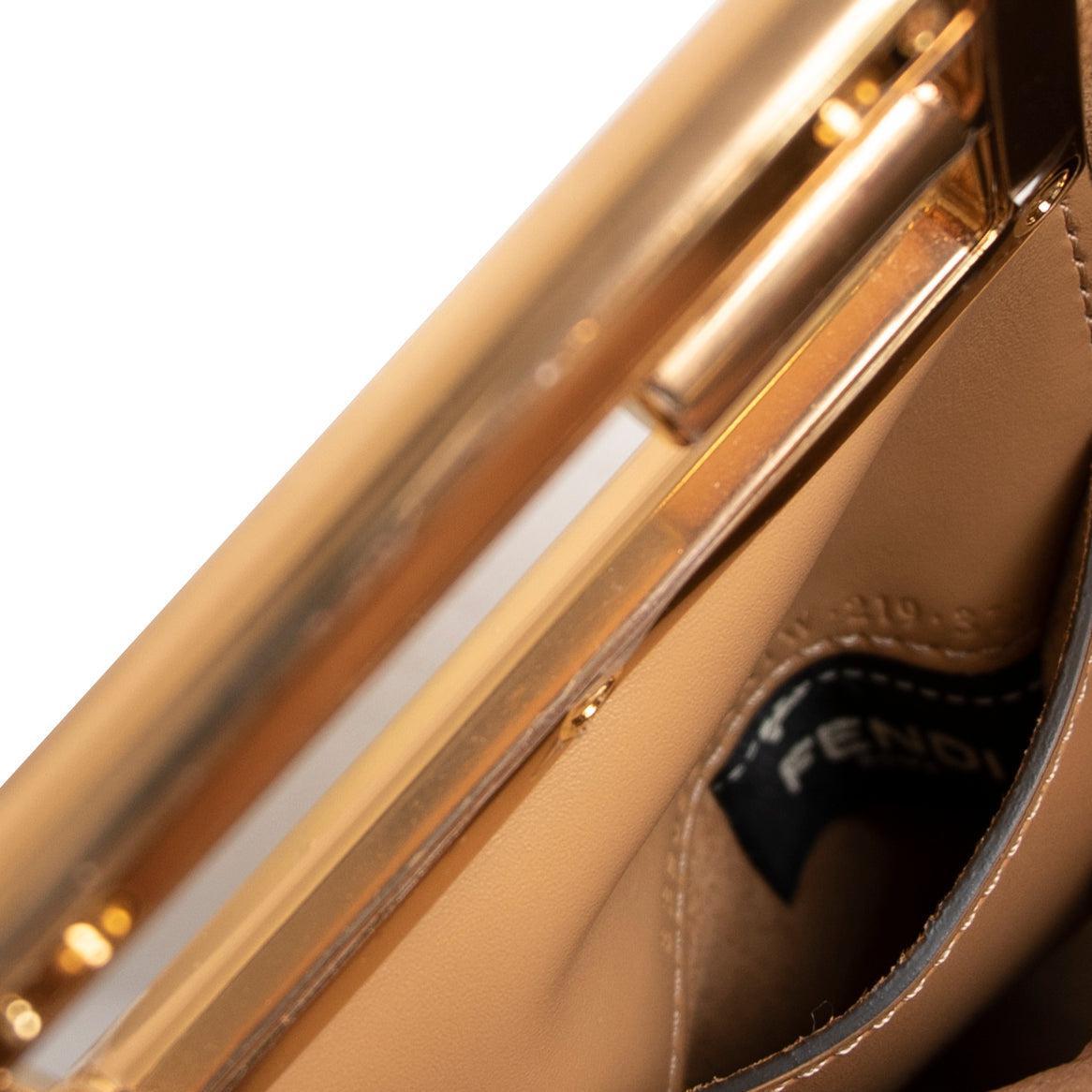 Fendi Beige Small Way Tote Bag