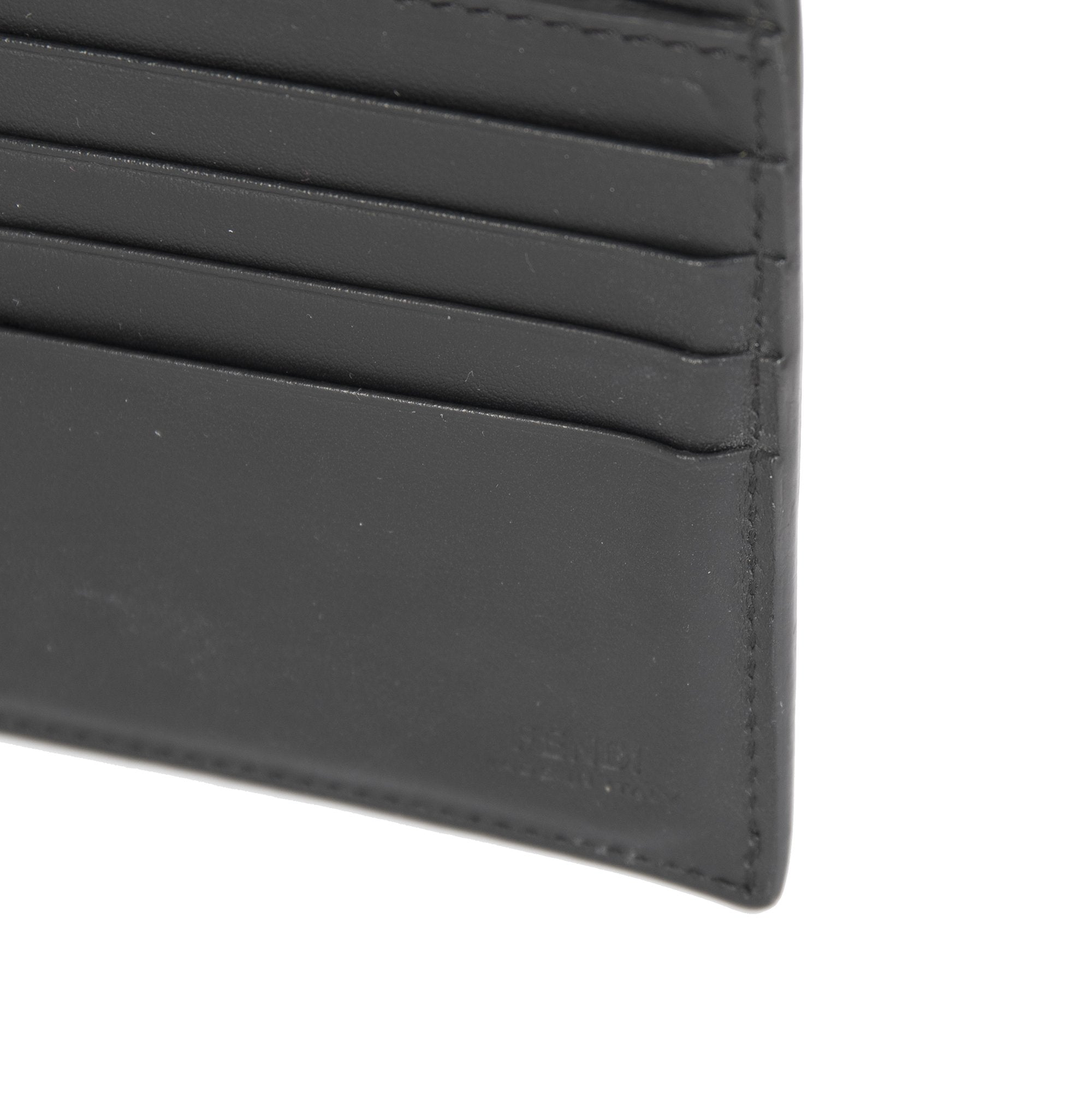 Fendi Black Bag Bugs Bifold Wallet