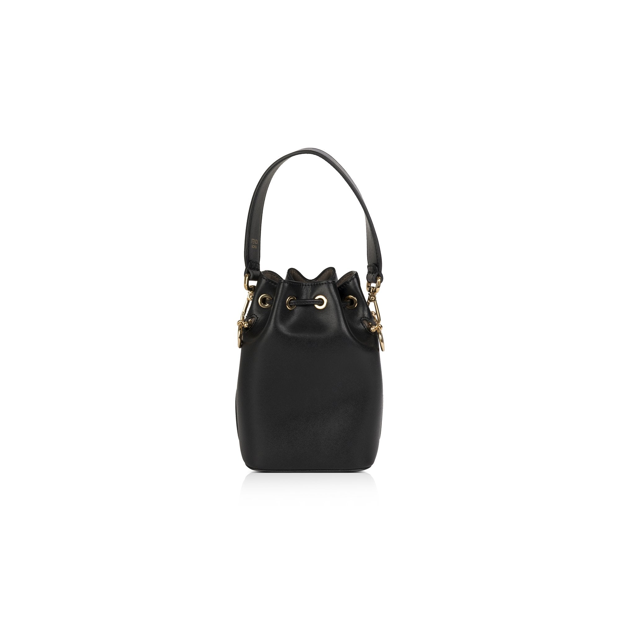 Fendi Black Mon Tresor Mini Bucket Bag – OLIVER'S
