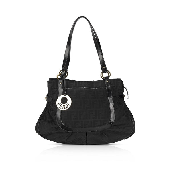 Fendi-Black-Zucca-Large-Chef-