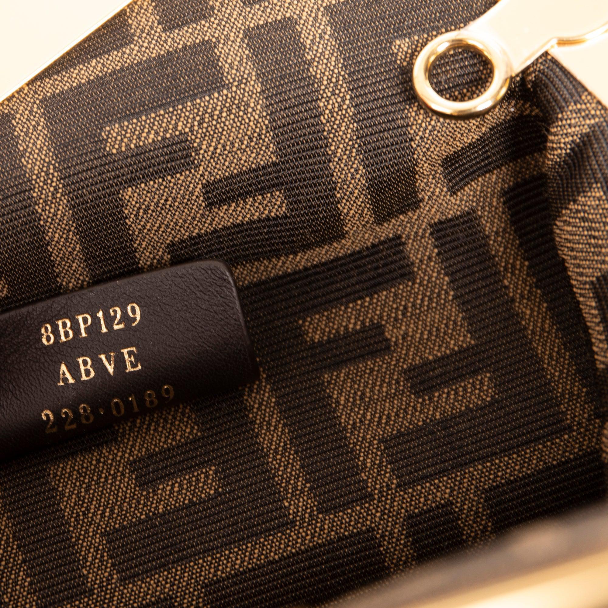 Fendi Brown Small Fendi First Bag w/ Box