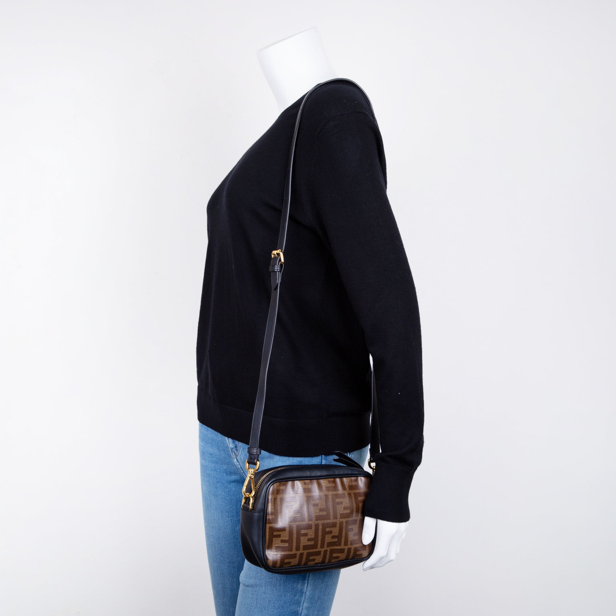 Fendi F is FF 1974 Stamp Camera Bag