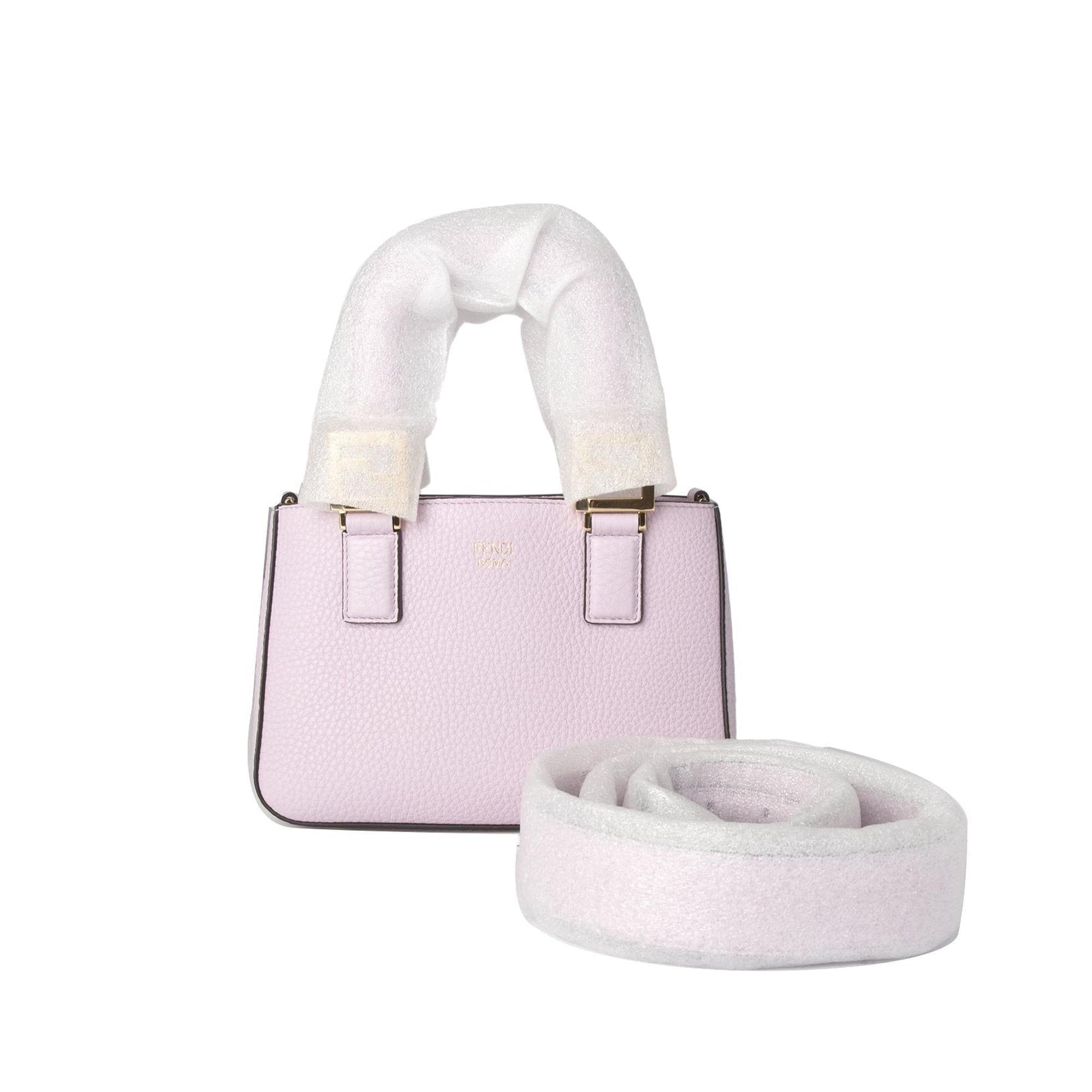 Fendi FF Mini Leather Tote