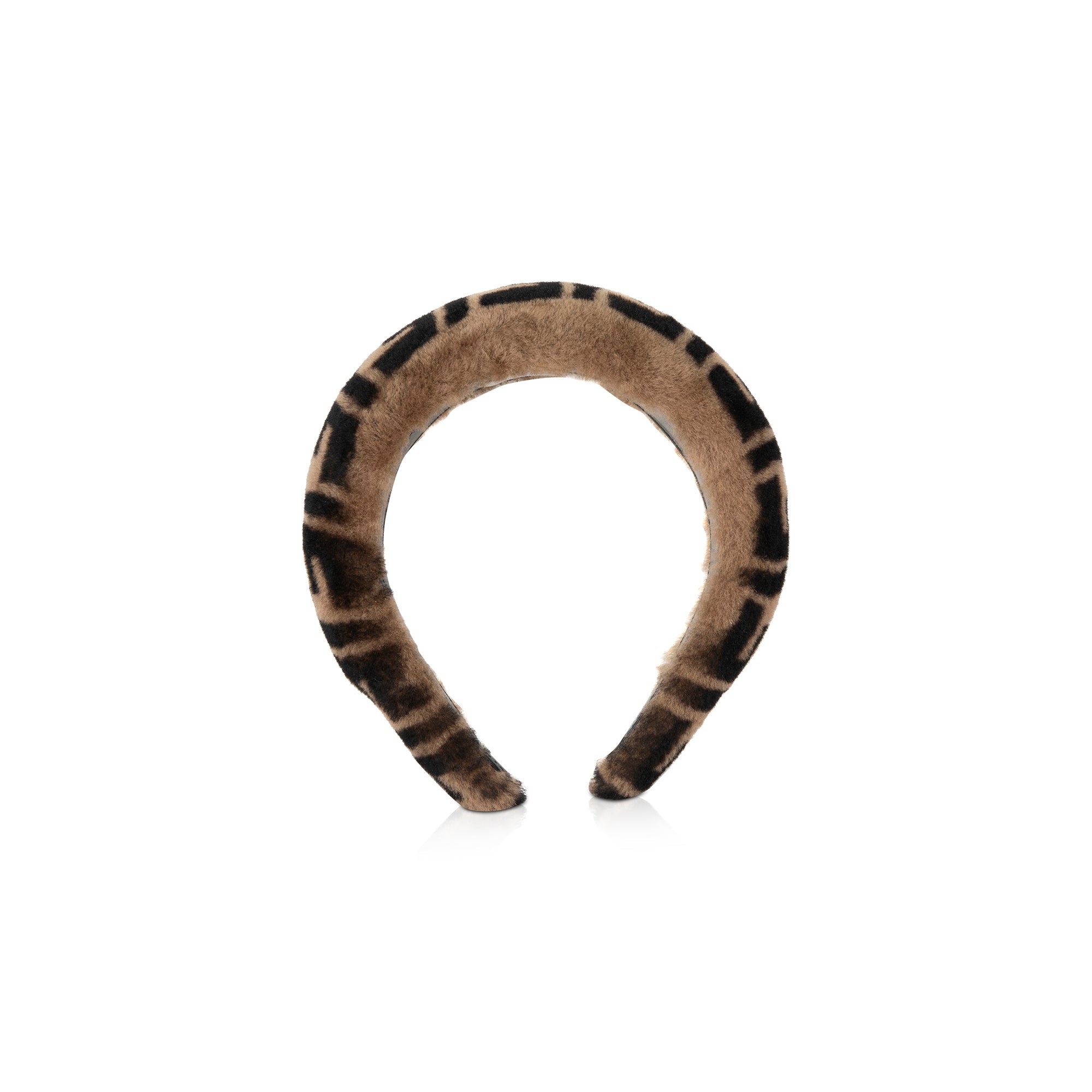 Fendi FF Shearling Hair Band