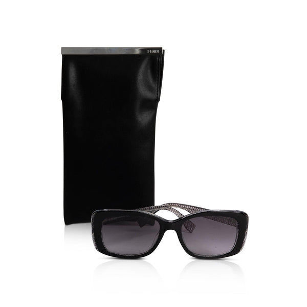 Fendi FF0002/S Micrologo Square Sunglasses w/ Case – OLIVER display picture 3