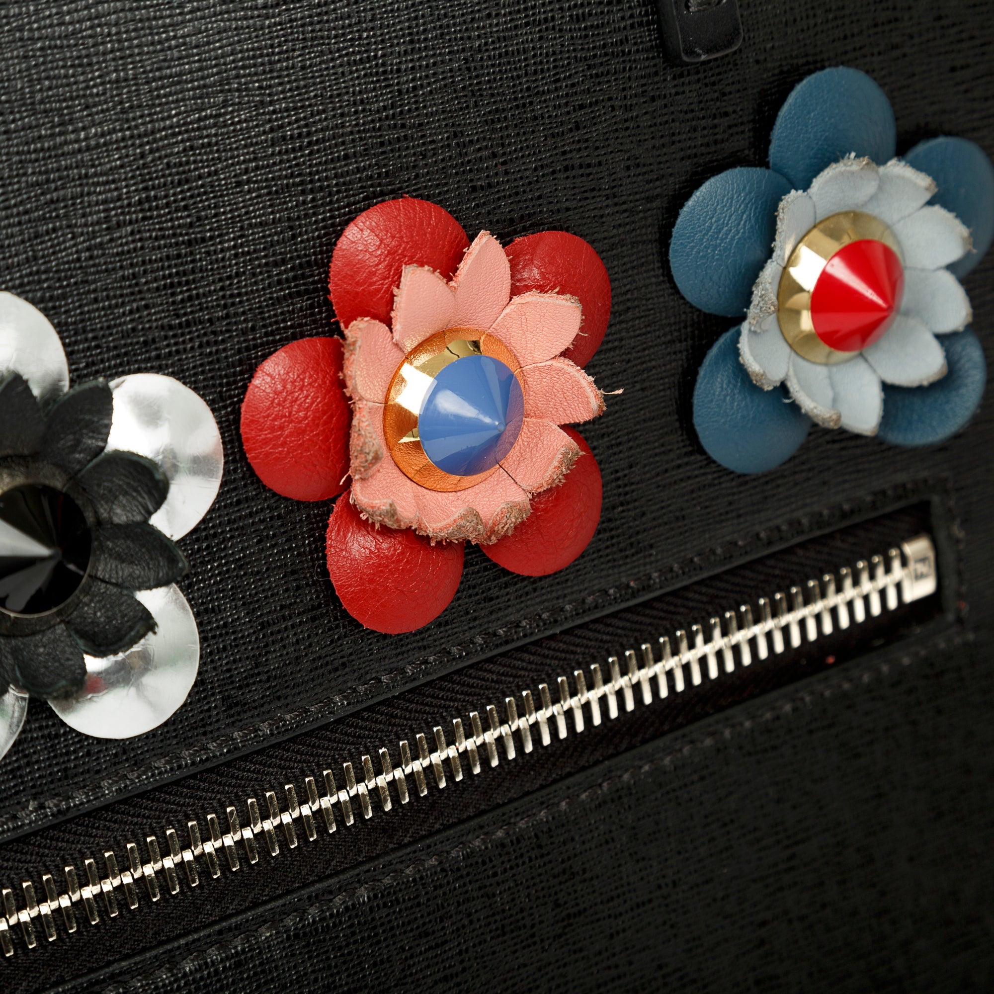 fendi mini flower backpack Fendi Flowerland Roll Tote – OLIVER'S