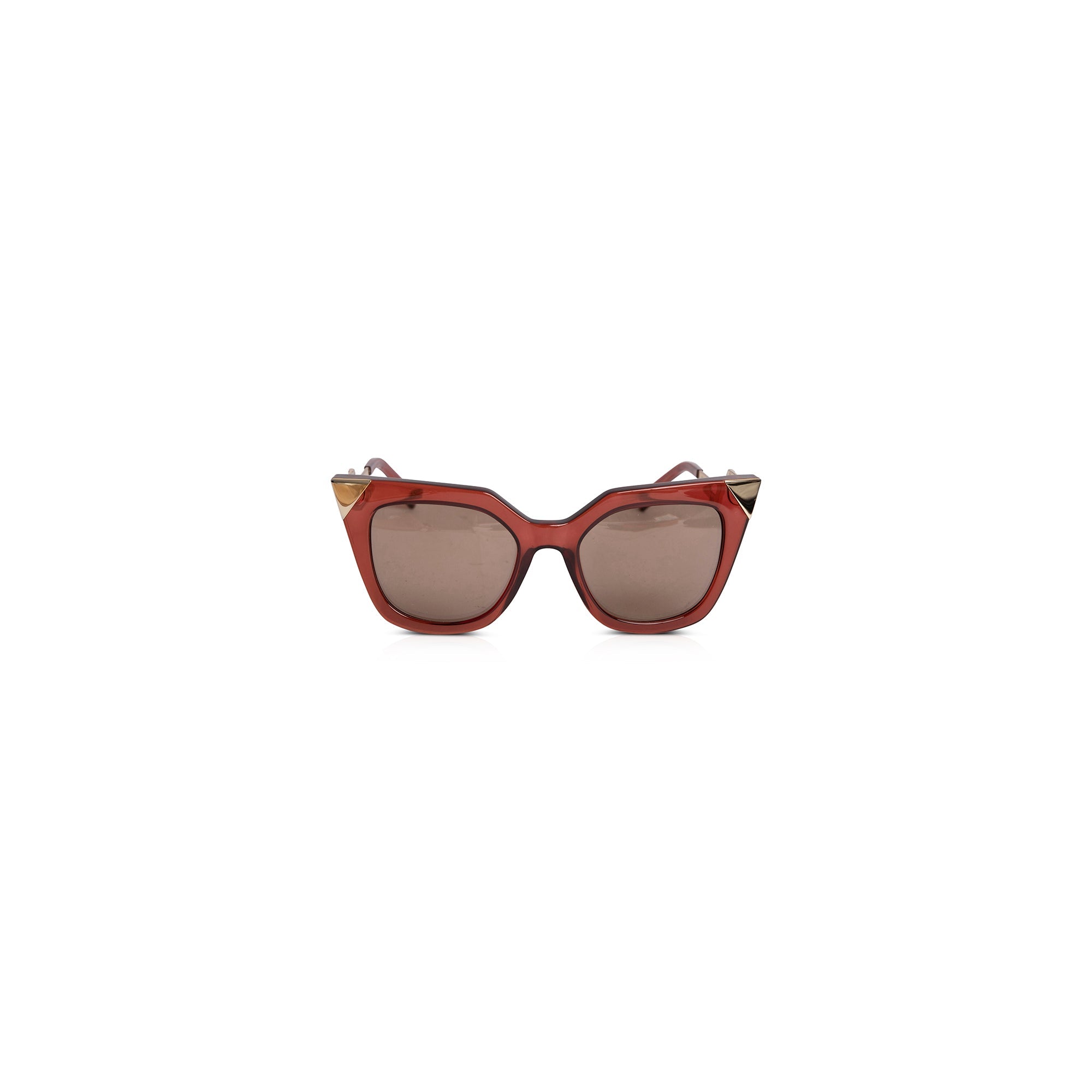 Fendi Iridia Cat Eye Sunglasses w/ Case