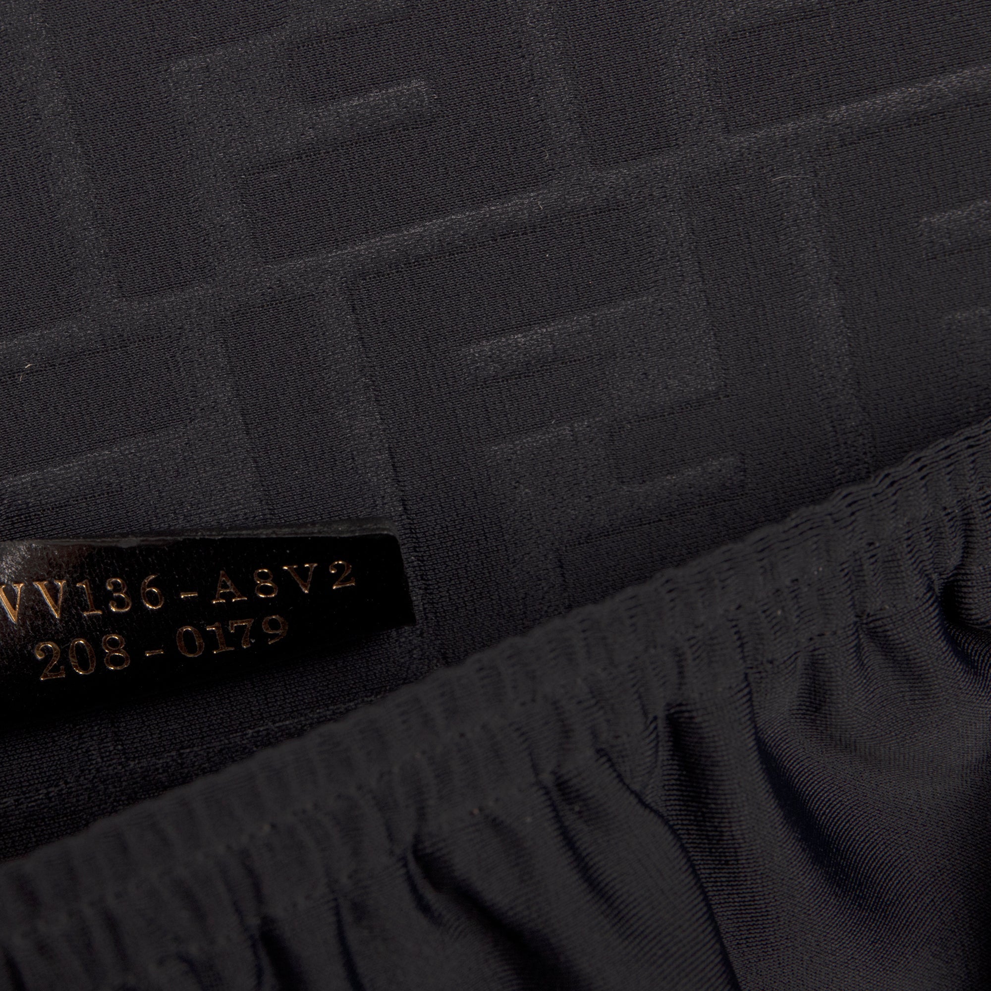 Fendi Large FF Embossed Leather Rigid Suitcase