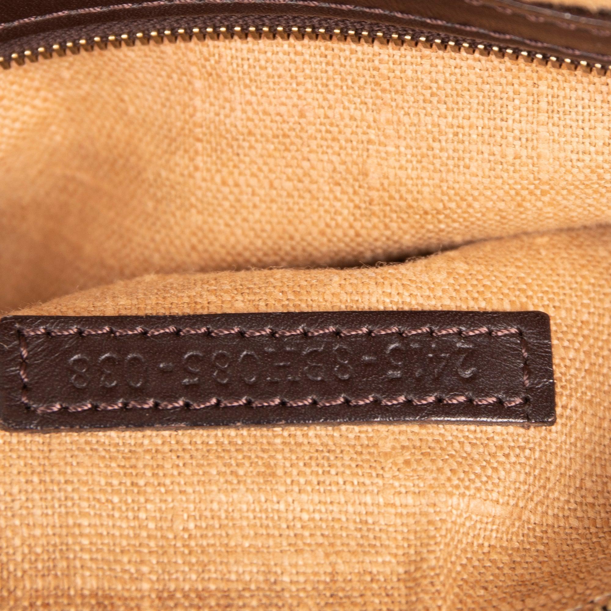 Fendi Leather-Trimmed FF Zucca Tote