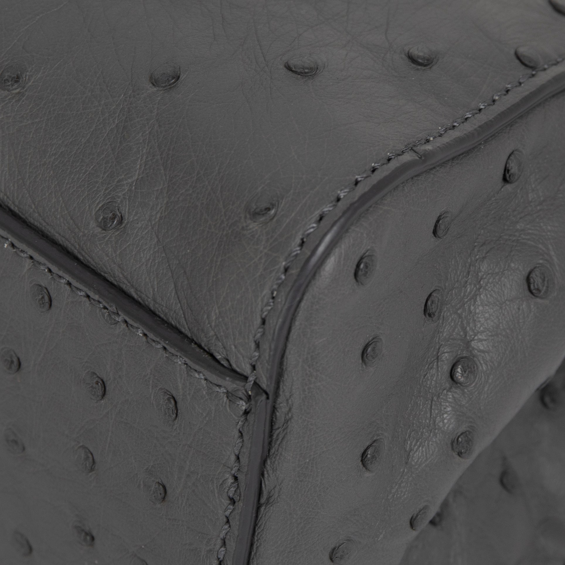 Fendi Mini Ostrich Peekaboo Isseu Bag