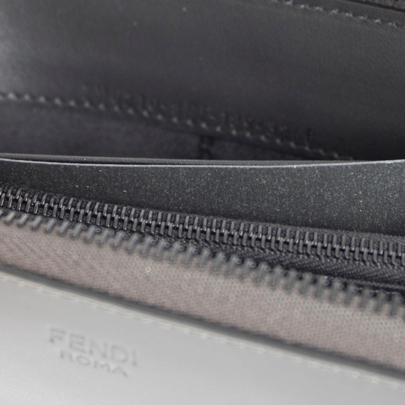 Fendi Monster Motif Leather Continental Wallet w/ Box