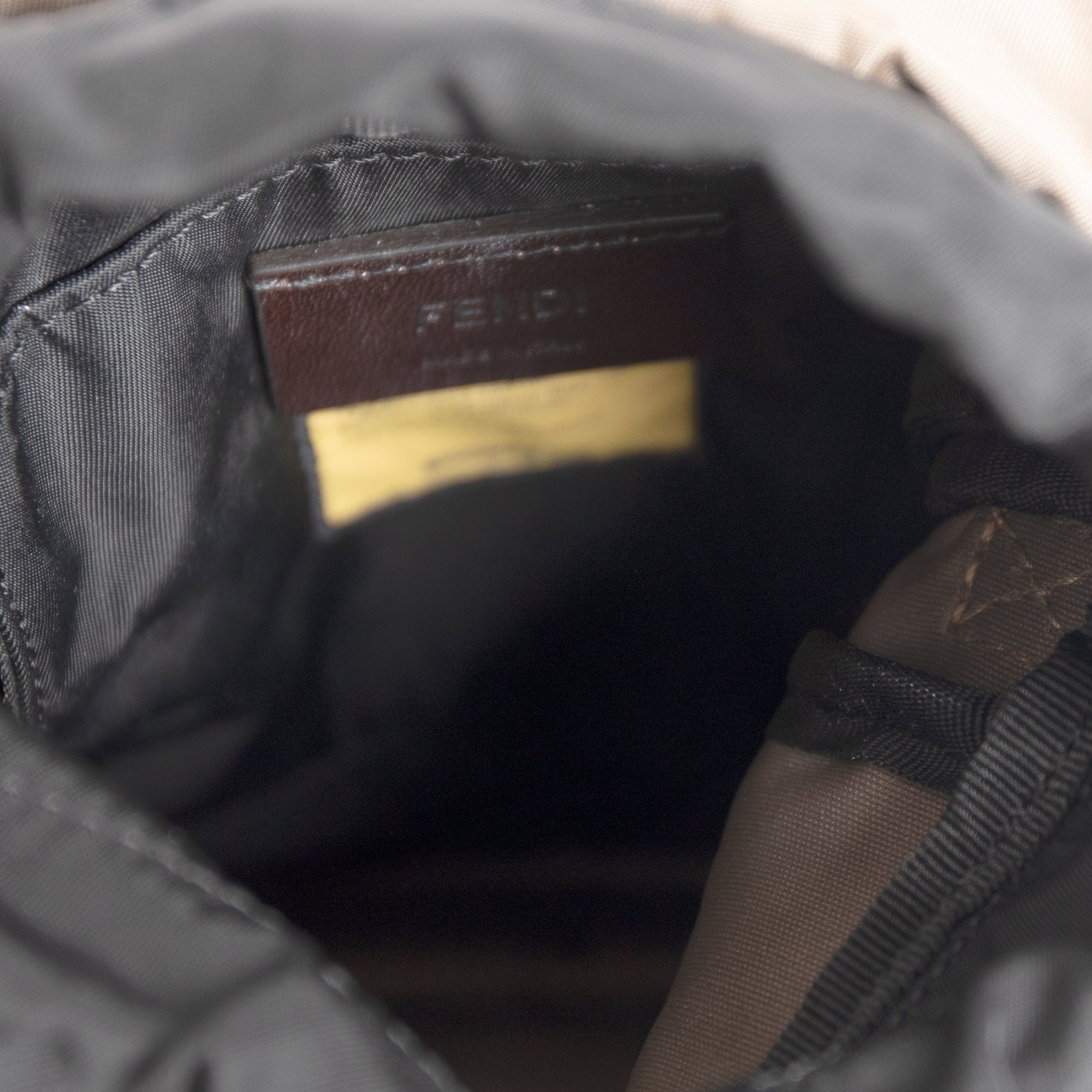 Fendi Nylon Fendiness Mini Backpack