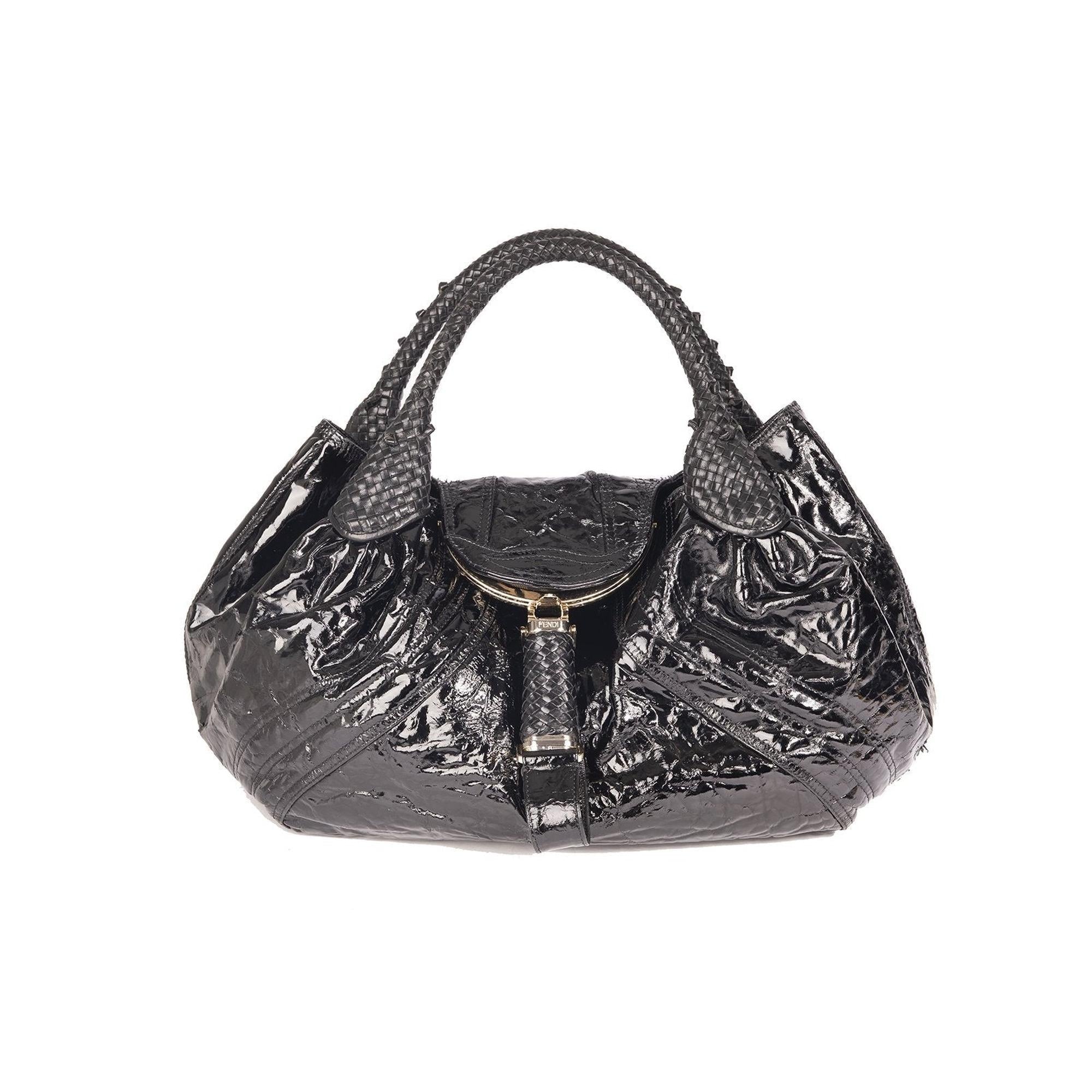 Fendi Patent Leather Spy Hobo