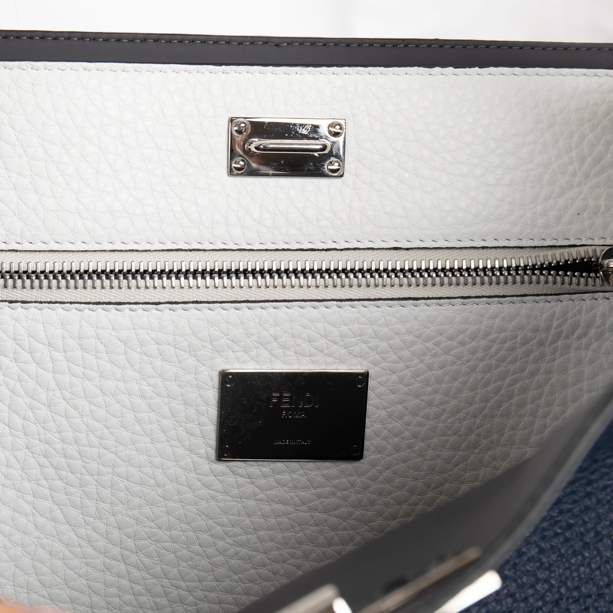 Fendi Romano Peekaboo X-Lite Tote w/ Box