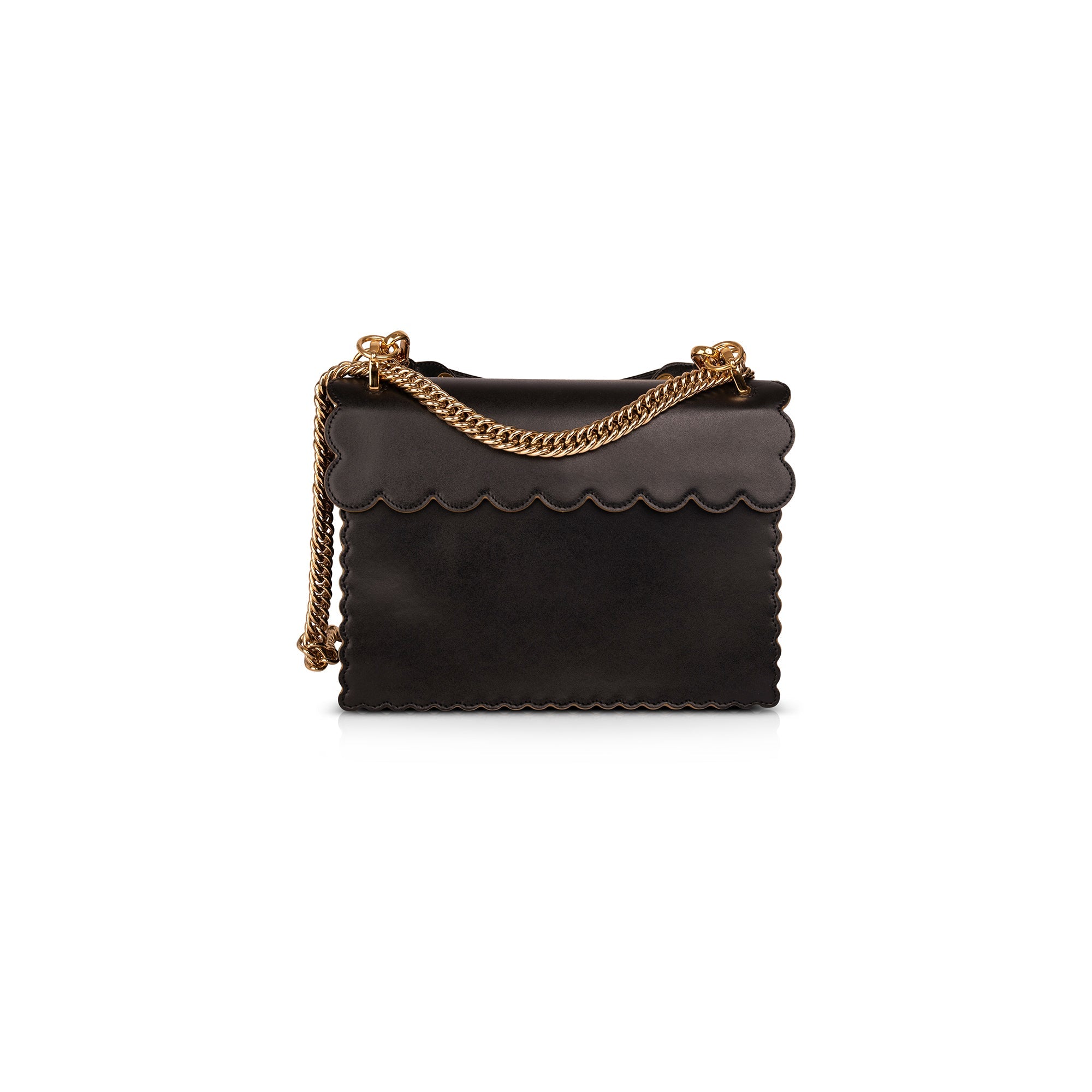 Fendi Scalloped Studded Kan I Shoulder Bag – OLIVER'S