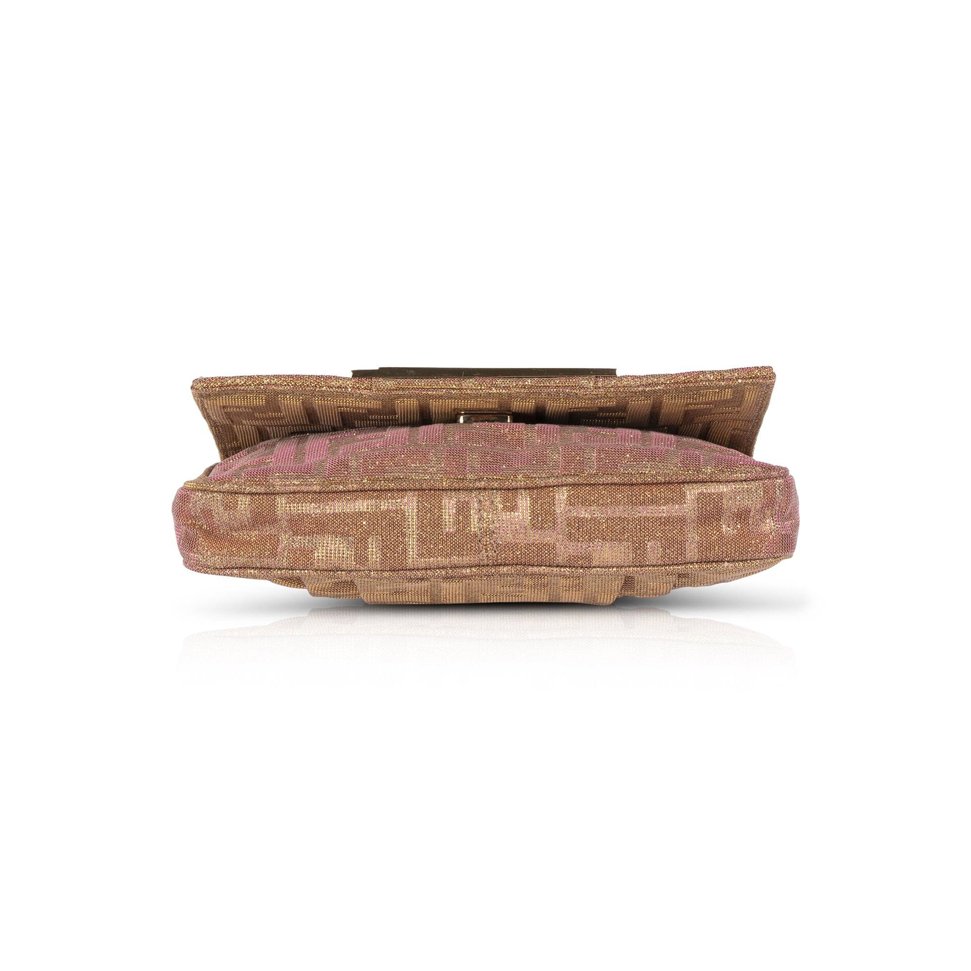 Fendi Sequin Leather Mia Pochette Bag