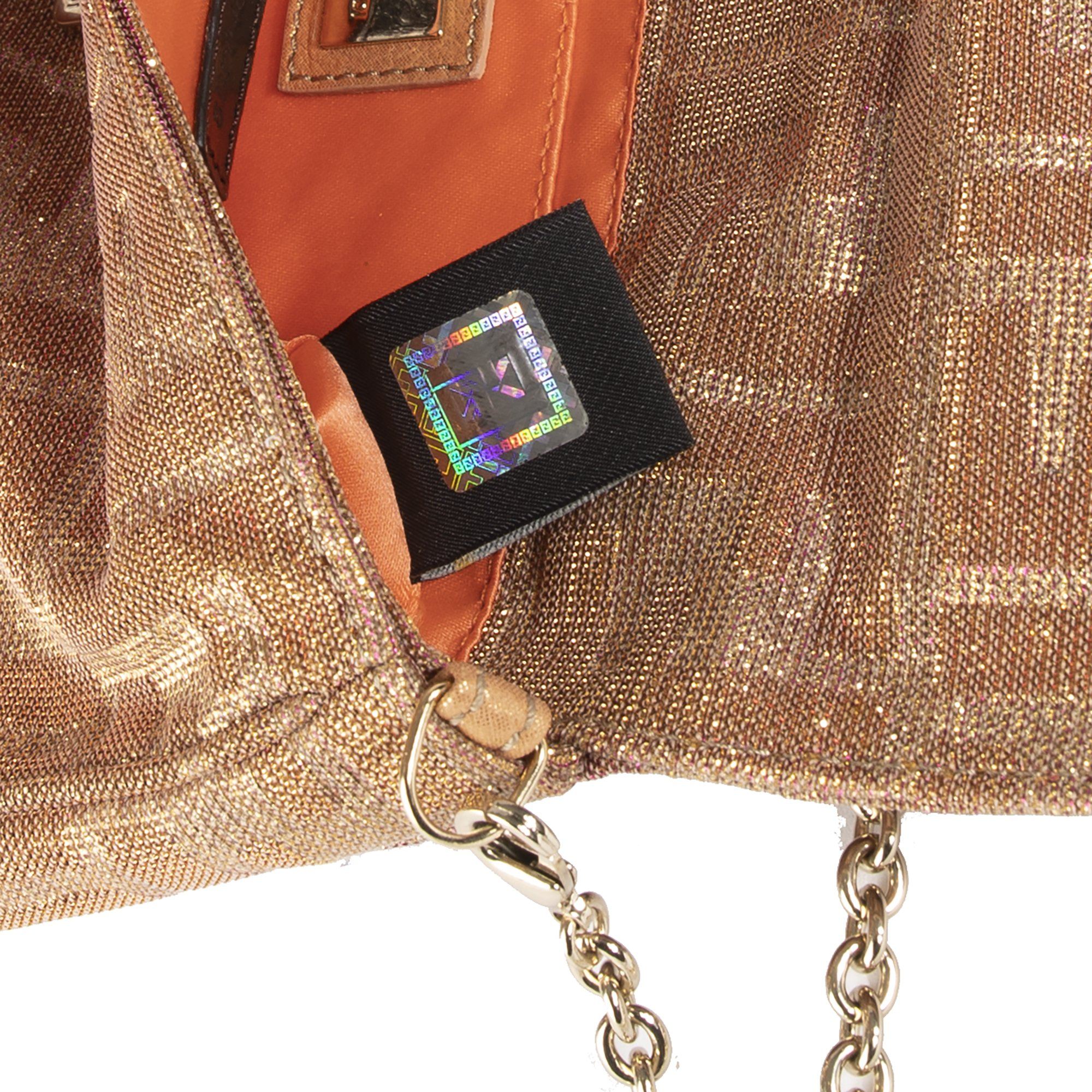 Fendi Sequin Leather Mia Pochette Bag