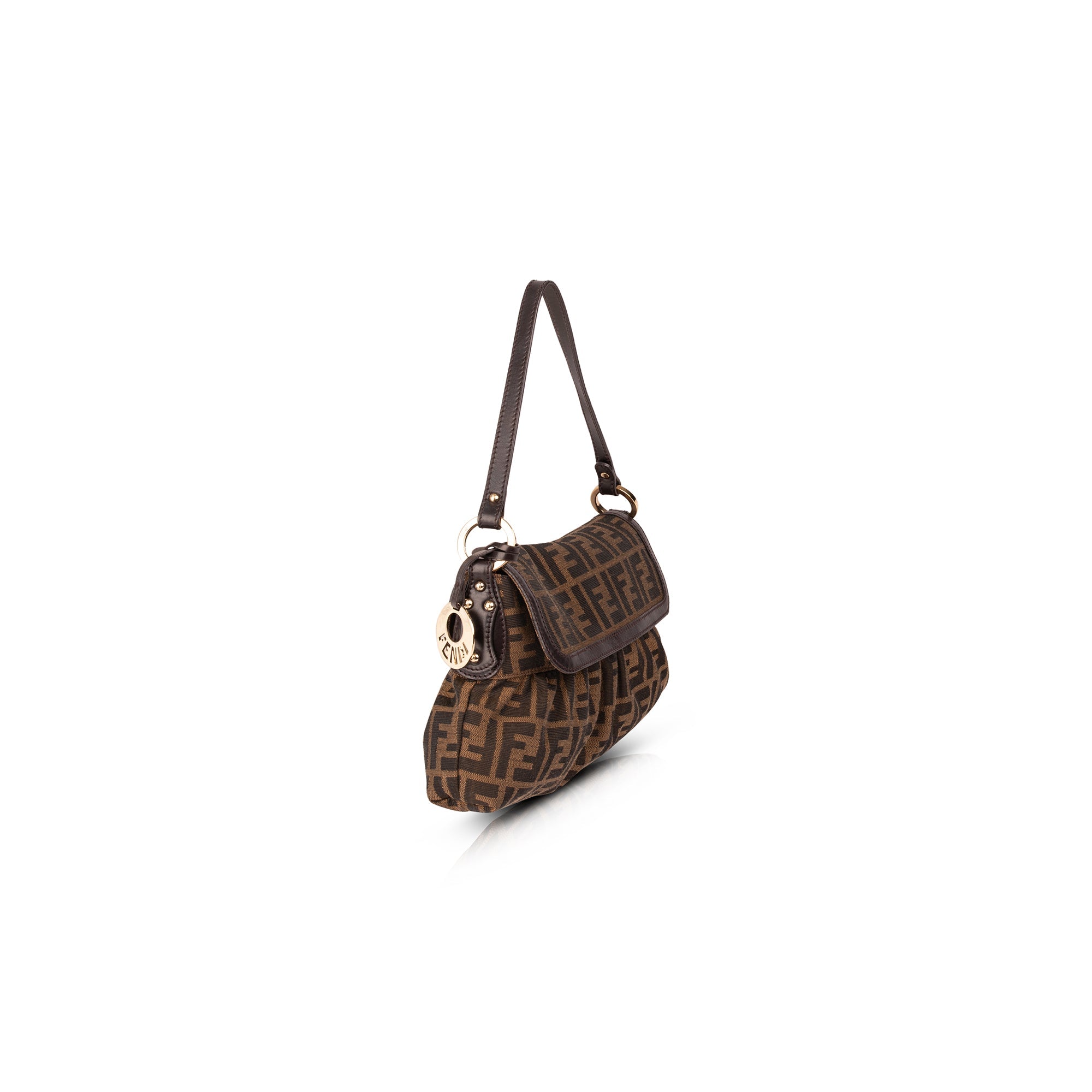 FENDI Zucca柄 ショルダーバッグ Fendi Small Zucca Chef Shoulder Bag – OLIVER'S
